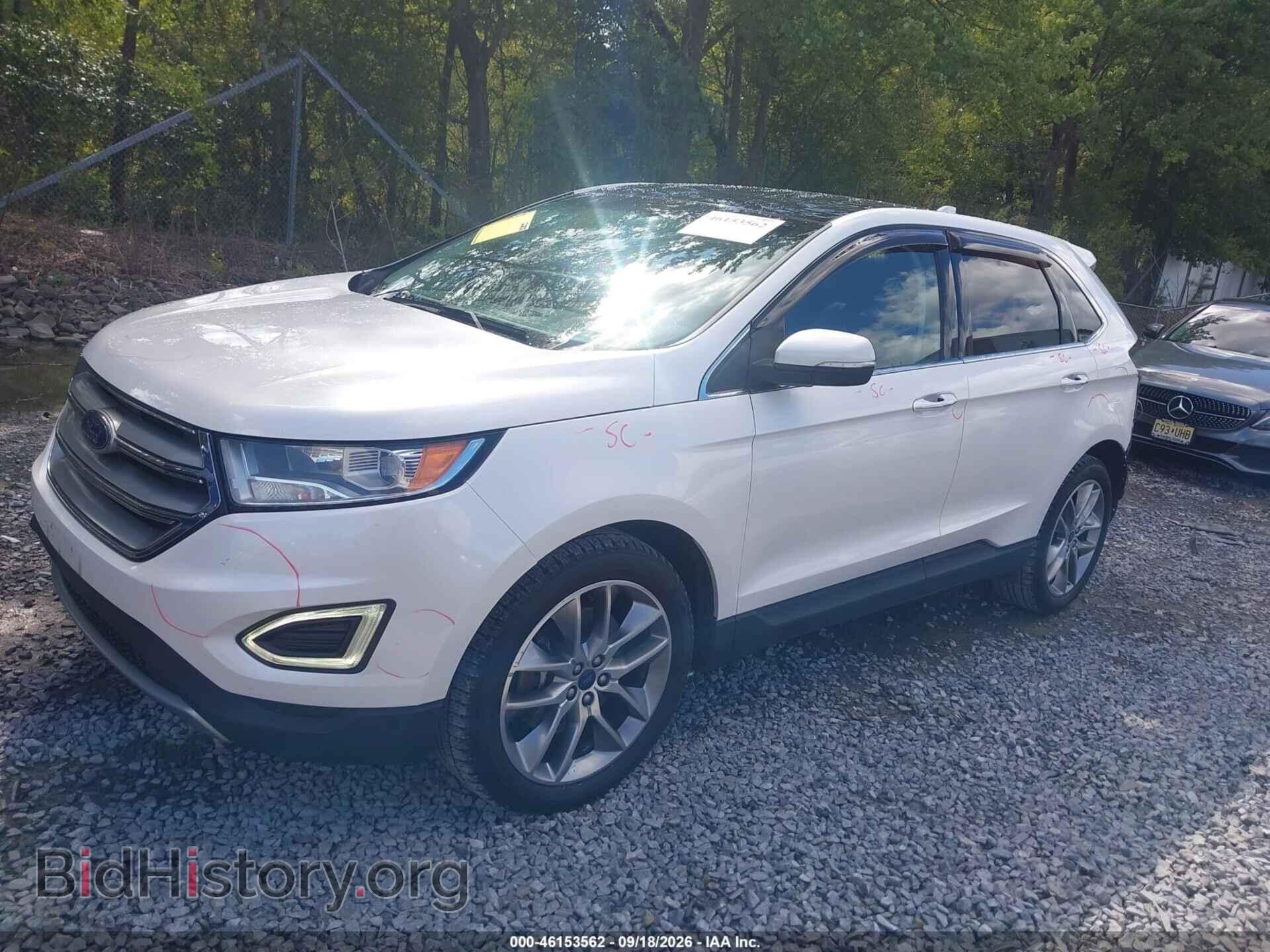 2015 FORD EDGE - VIN: 2FMTK4K87FBB88178 - Фото 2
