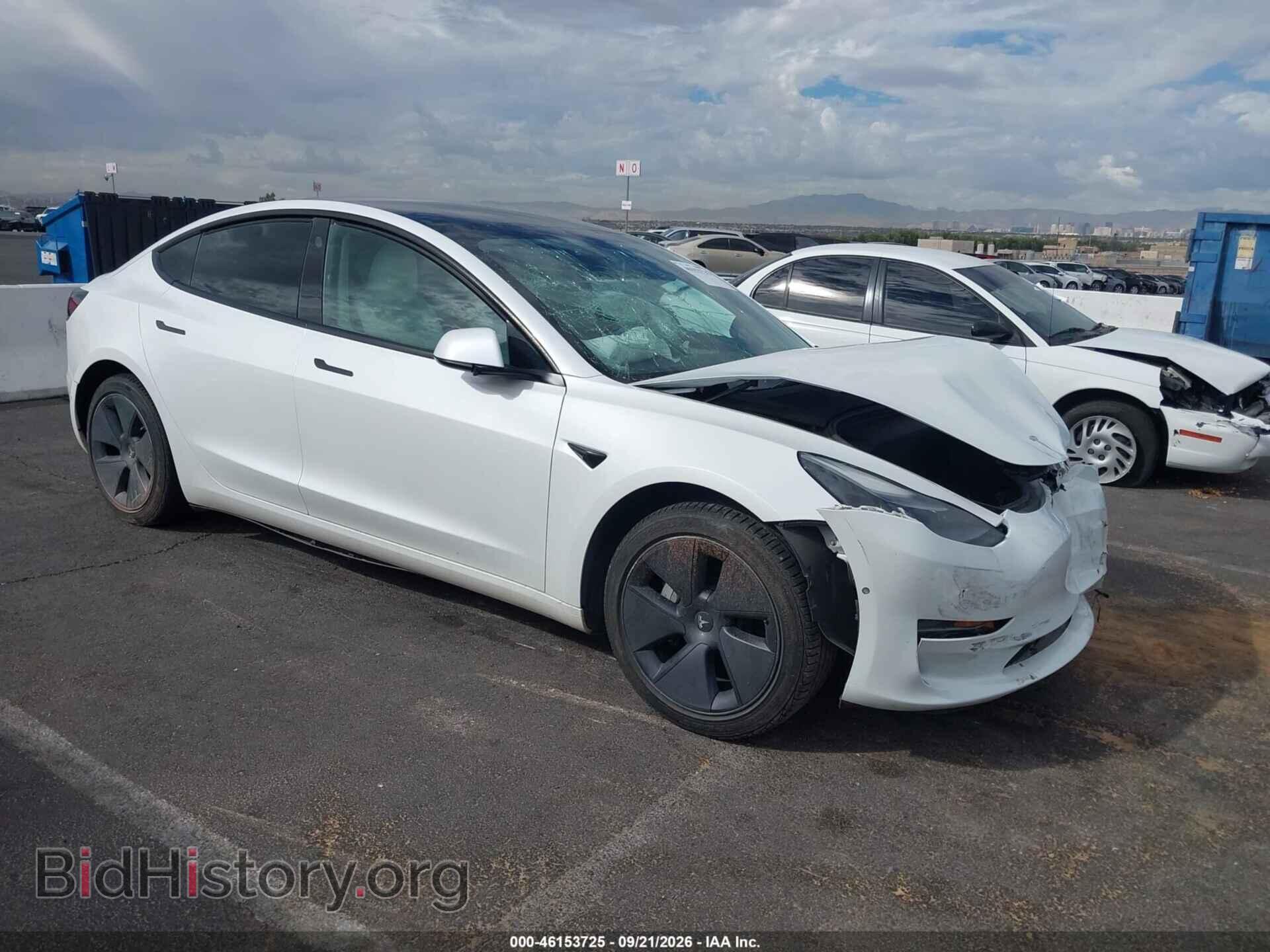 Фотография 5YJ3E1EA3MF018411 - TESLA MODEL 3 2021