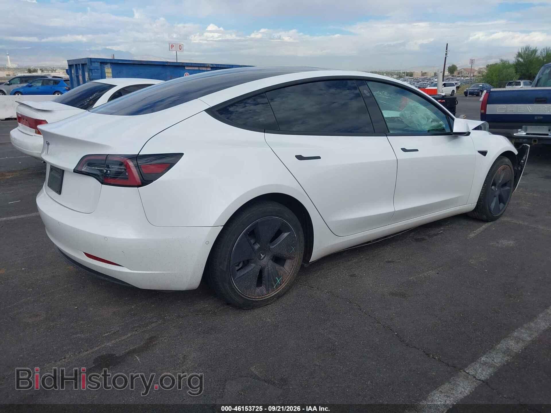 2021 TESLA MODEL 3 - VIN: 5YJ3E1EA3MF018411 - Фото 4