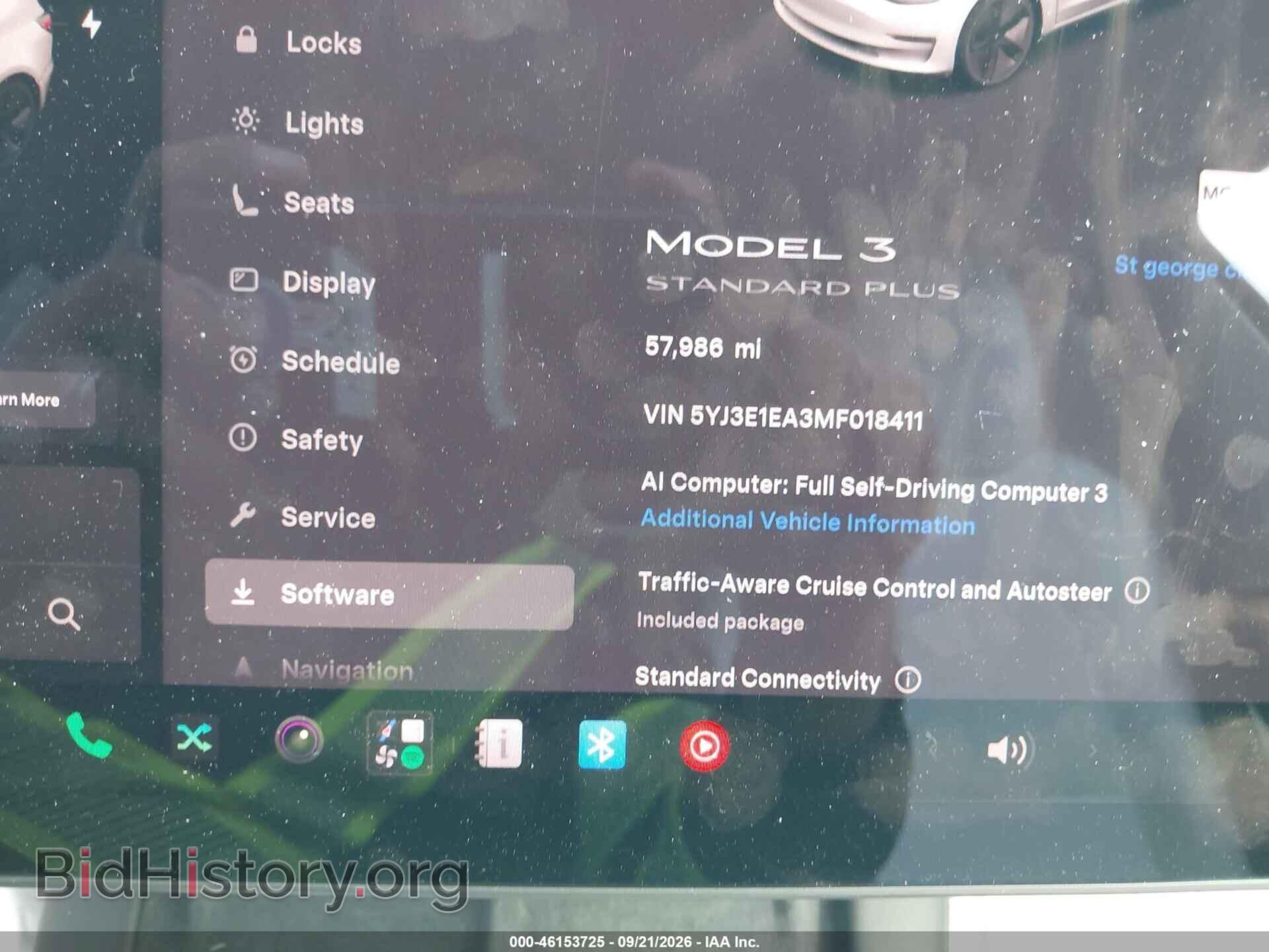 2021 TESLA MODEL 3 - VIN: 5YJ3E1EA3MF018411 - Фото 7