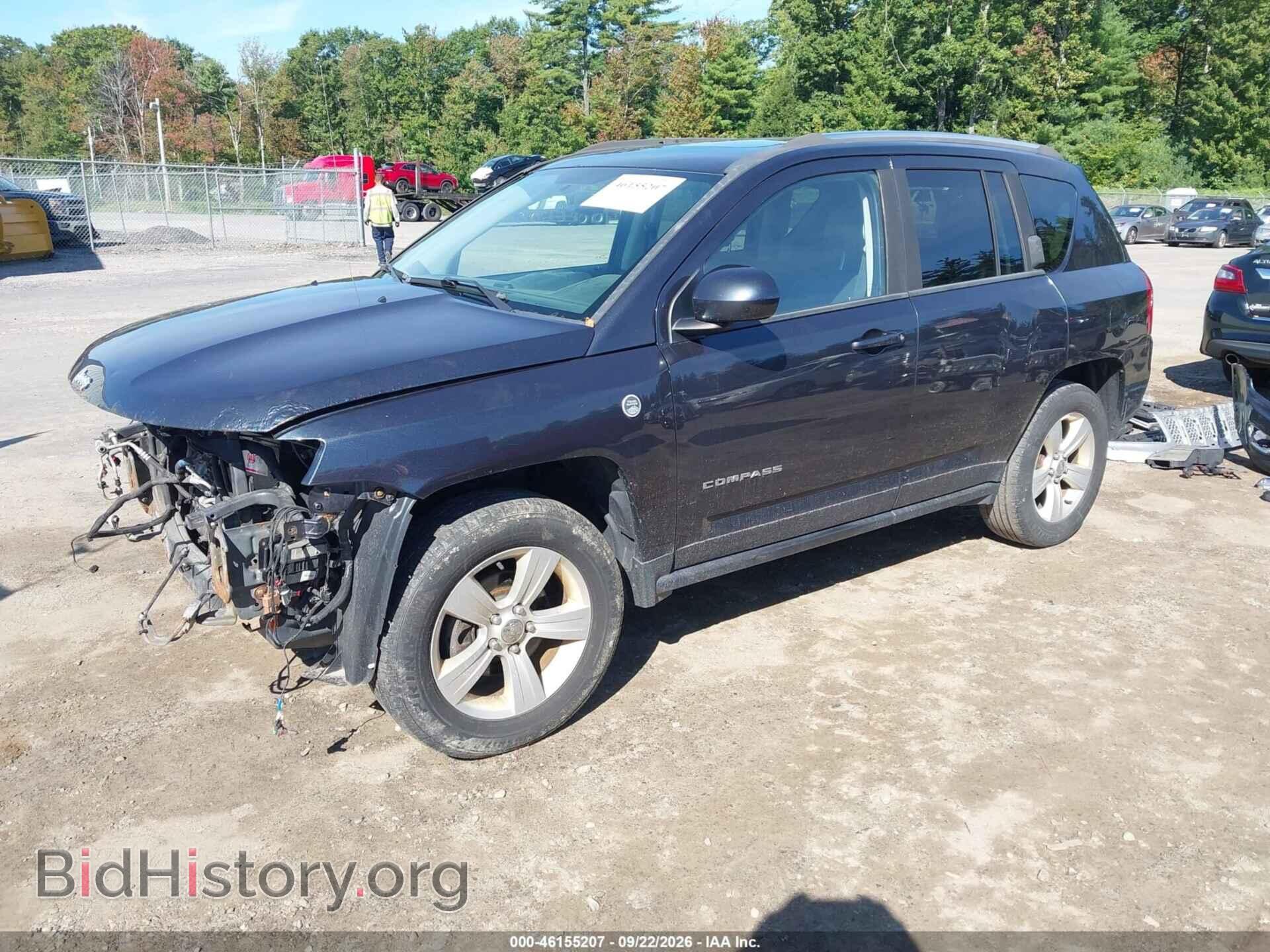 2014 JEEP COMPASS - VIN: 1C4NJDCBXED863847 - Фото 2
