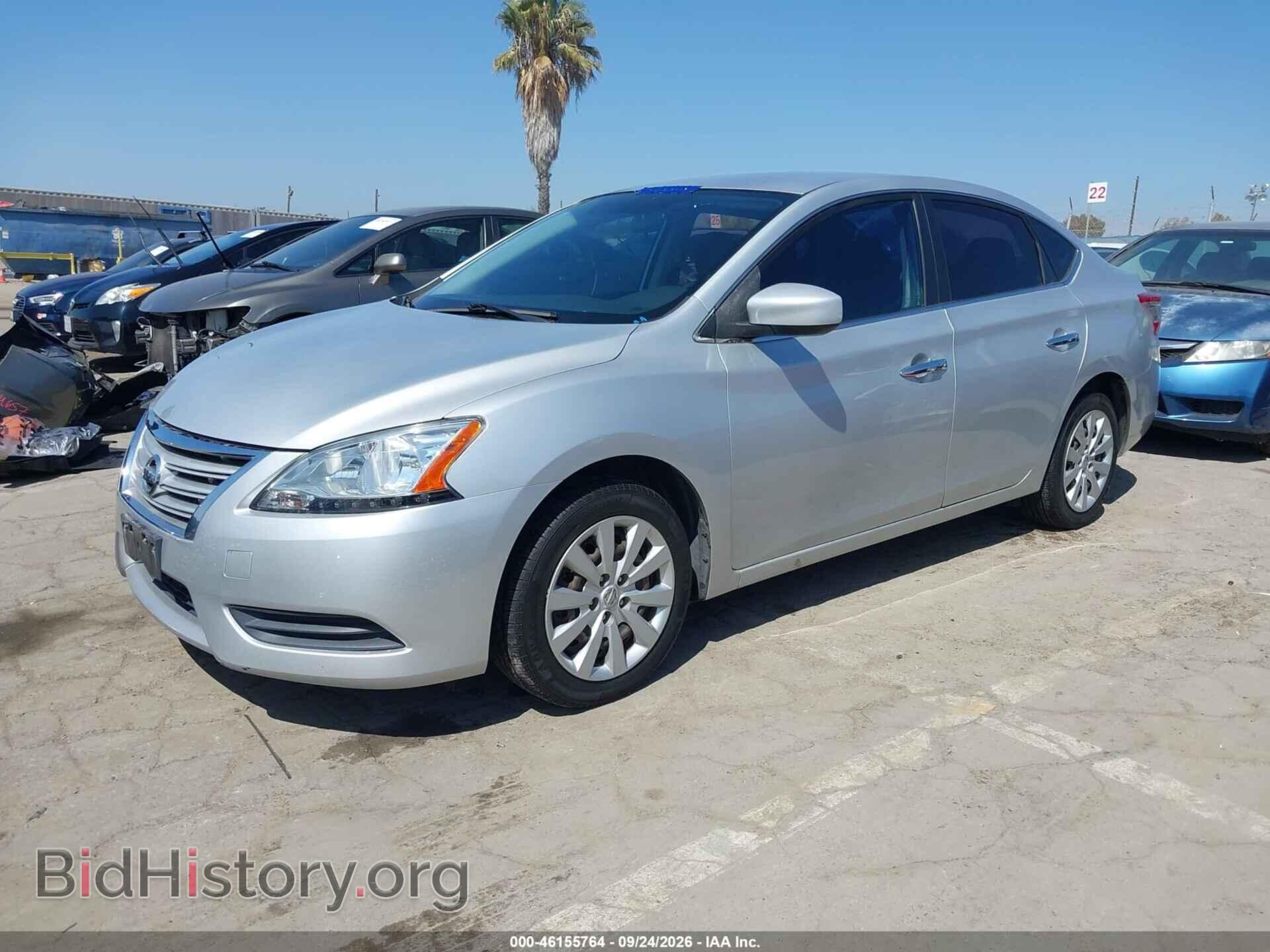 2013 NISSAN SENTRA - VIN: 1N4AB7AP3DN904099 - Фото 2