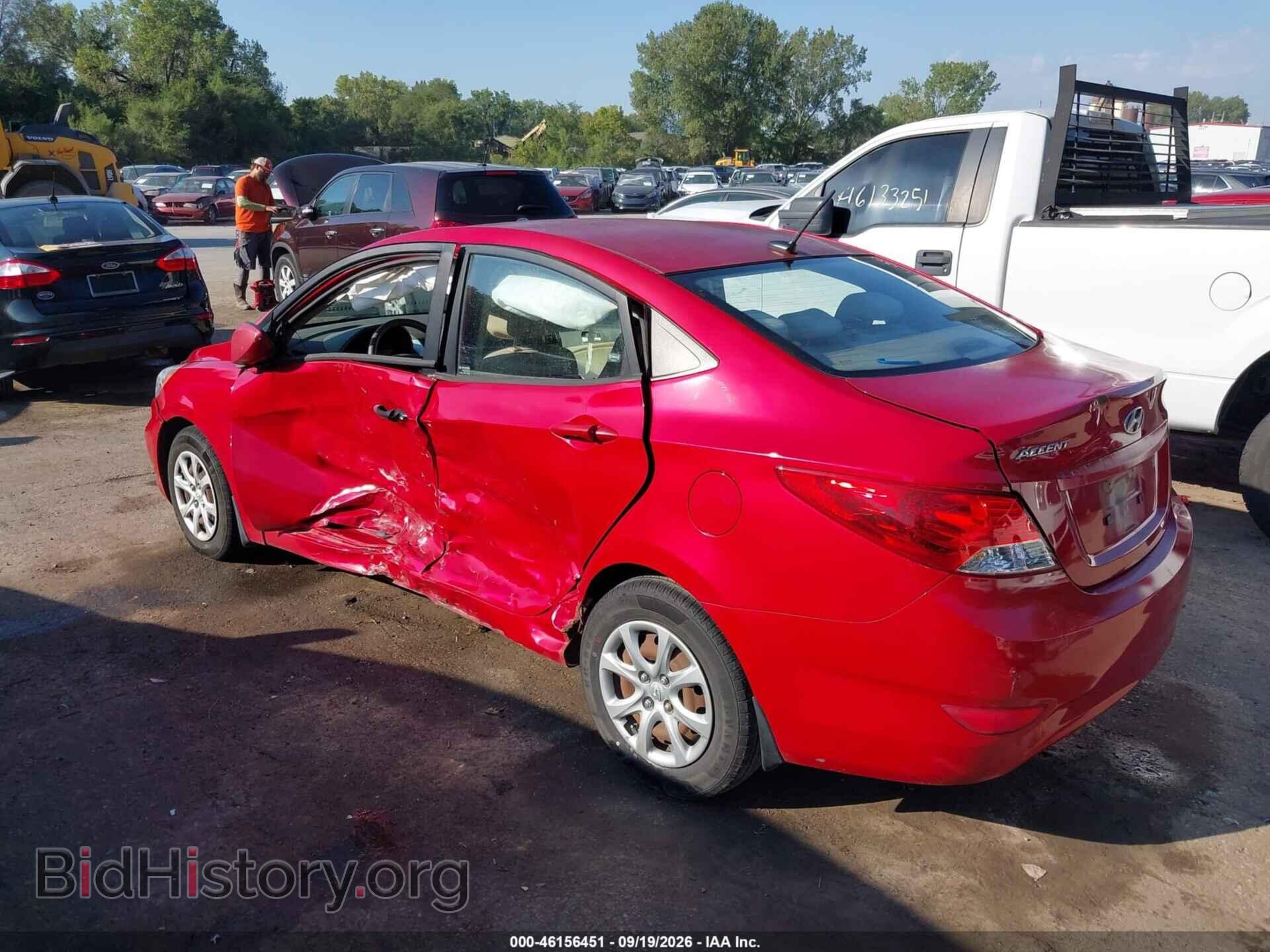 2012 HYUNDAI ACCENT - VIN: KMHCT4AE7CU205197 - Фото 3