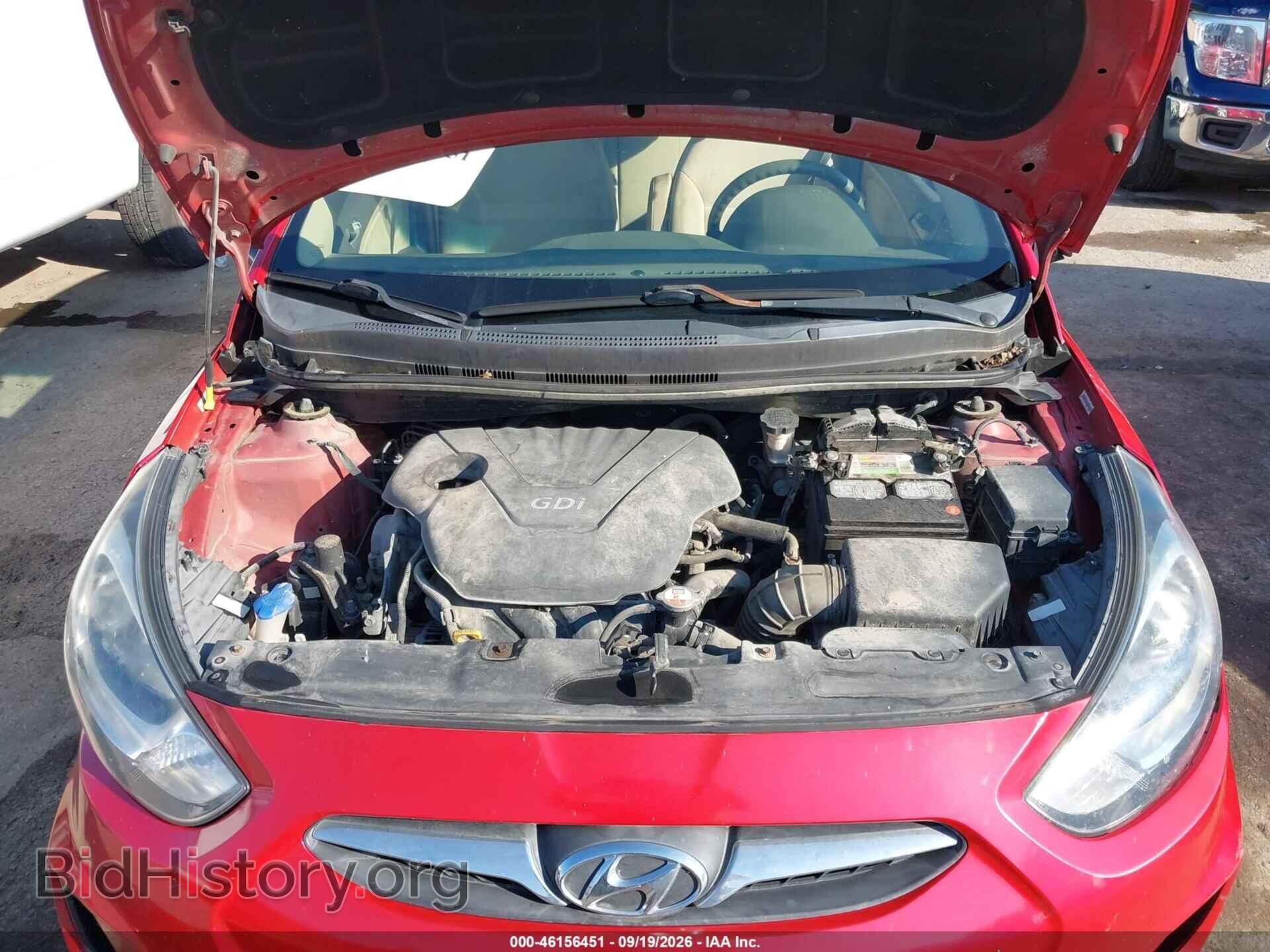 2012 HYUNDAI ACCENT - VIN: KMHCT4AE7CU205197 - Фото 10