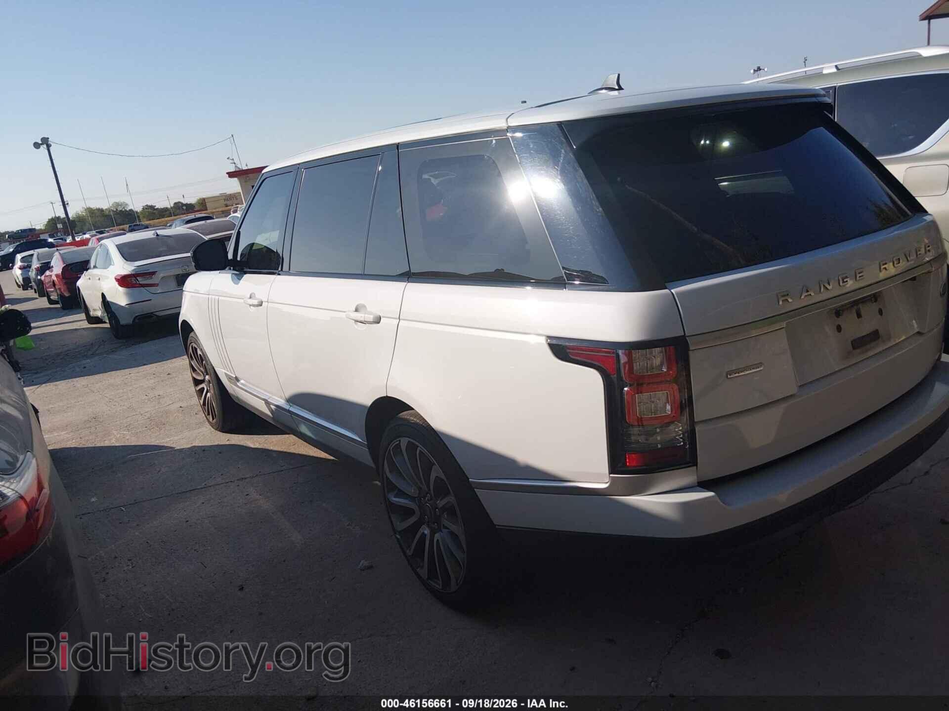 2016 LAND ROVER RANGE ROVER - VIN: SALGS3EFXGA309995 - Фото 3