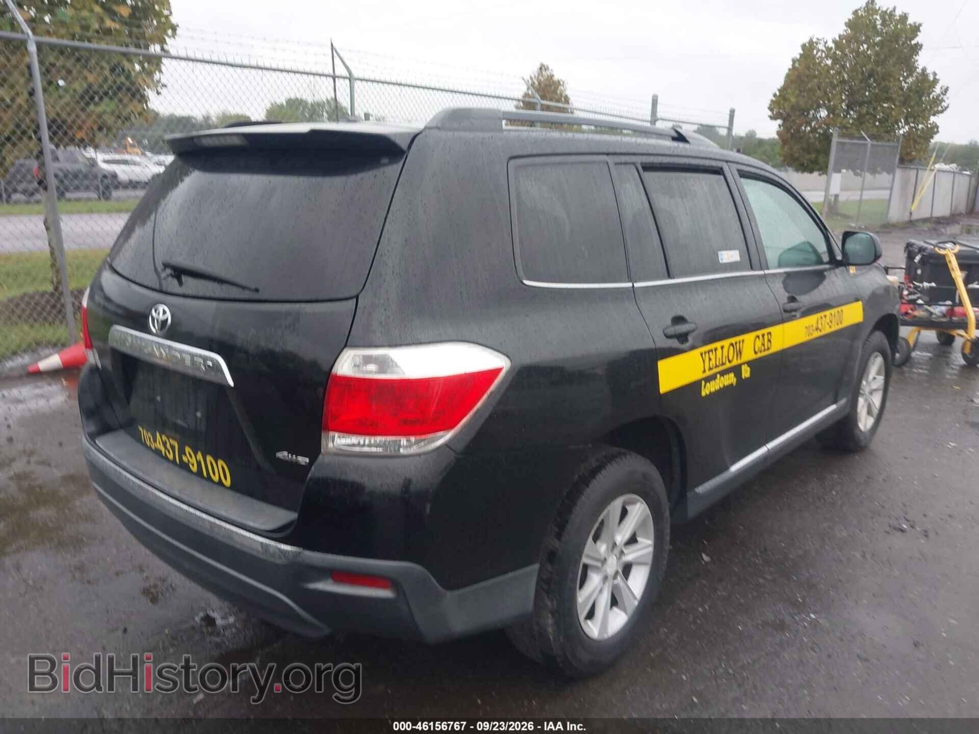 2012 TOYOTA HIGHLANDER - VIN: 5TDBK3EH3CS120749 - Photo 4