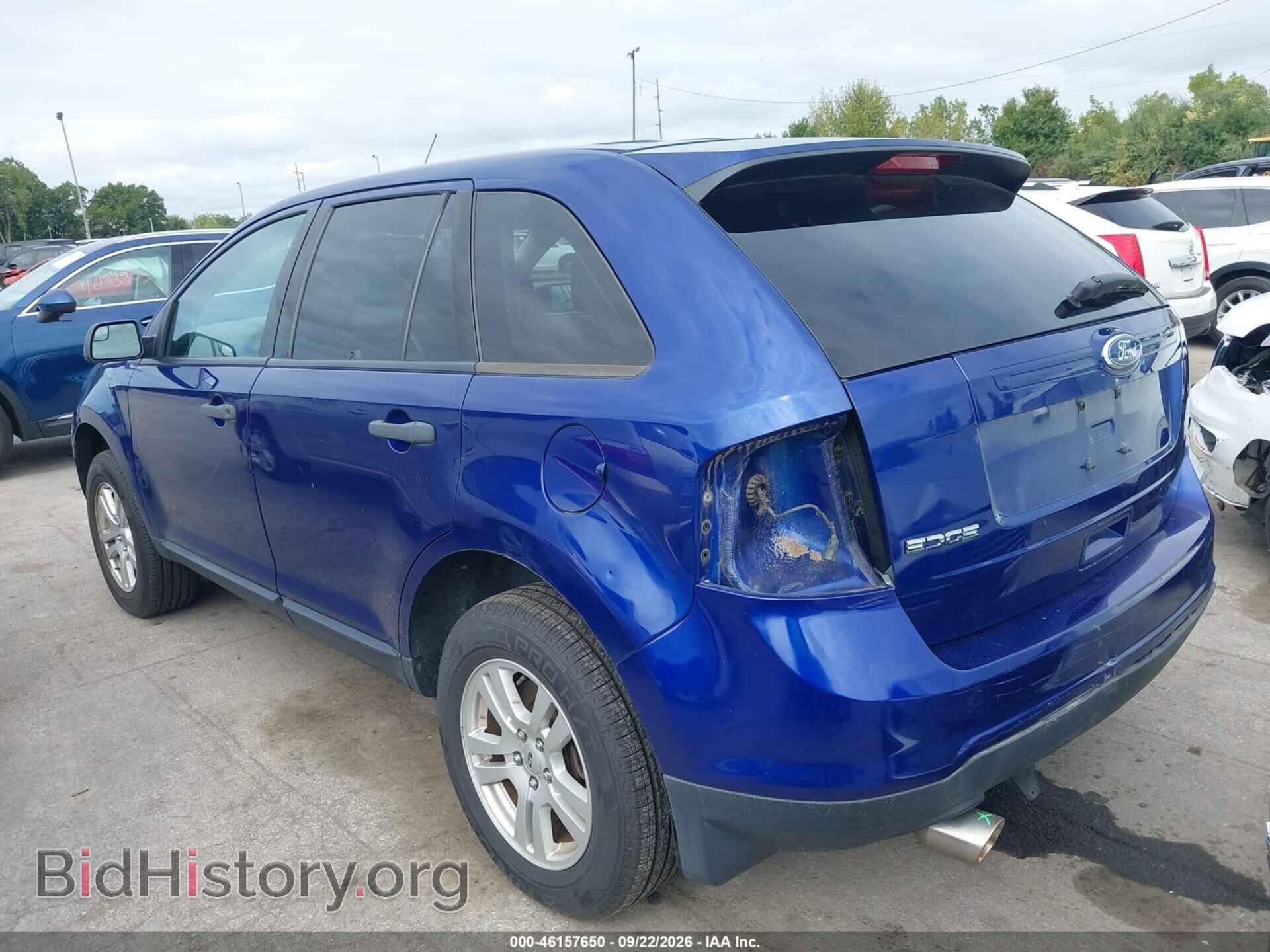 2013 FORD EDGE - VIN: 2FMDK3GC6DBA02896 - Фото 3