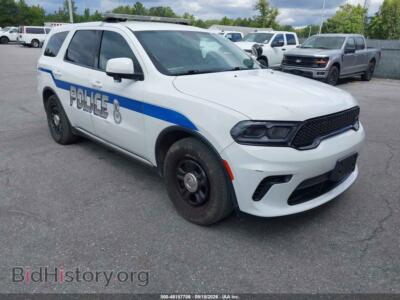 2021 Dodge DURANGO Pursuit AWD, белый — VIN 1C4RDJFG3MC789013, IAAI
