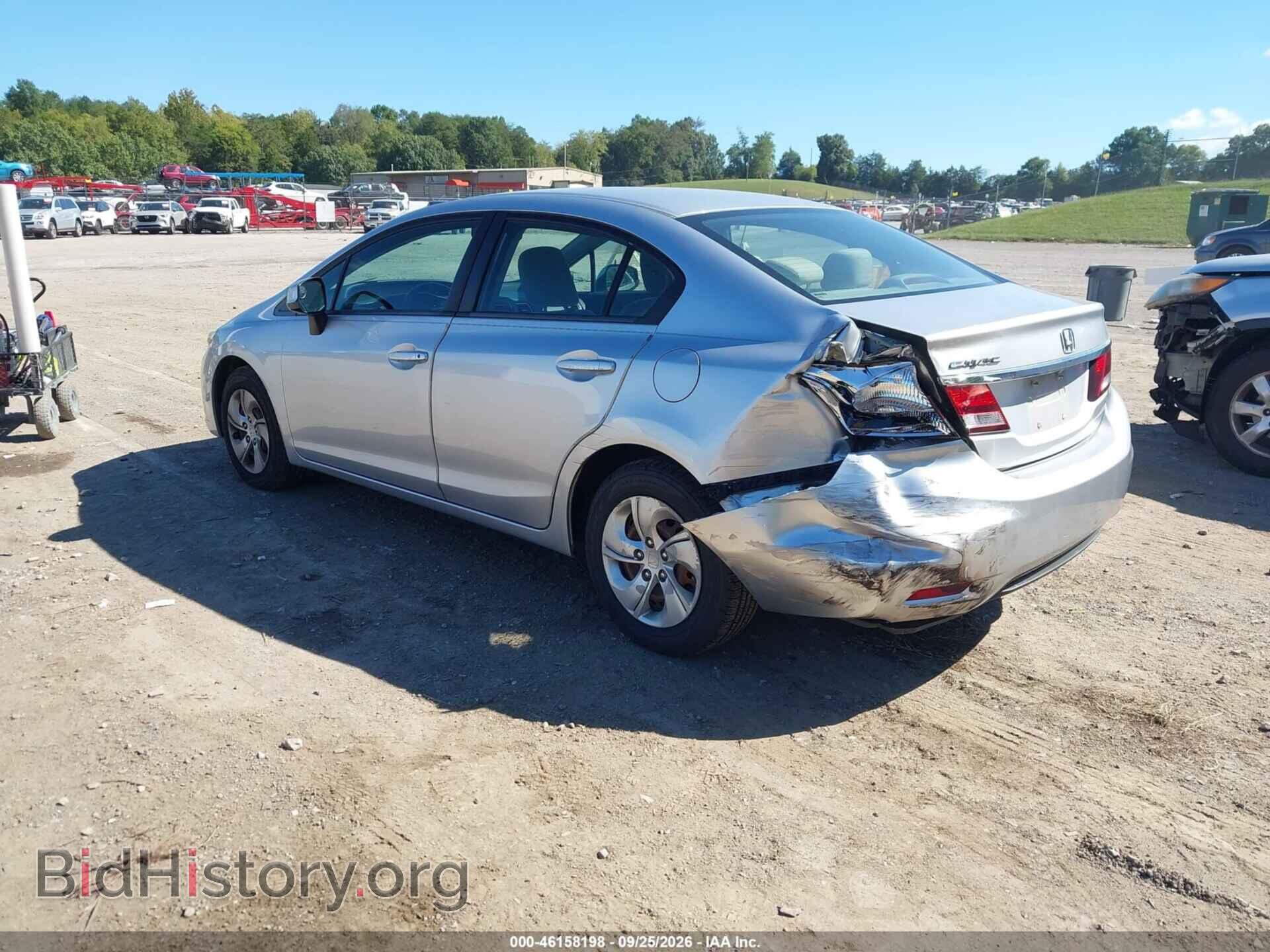 2013 HONDA CIVIC - VIN: 19XFB2F57DE026059 - Фото 3
