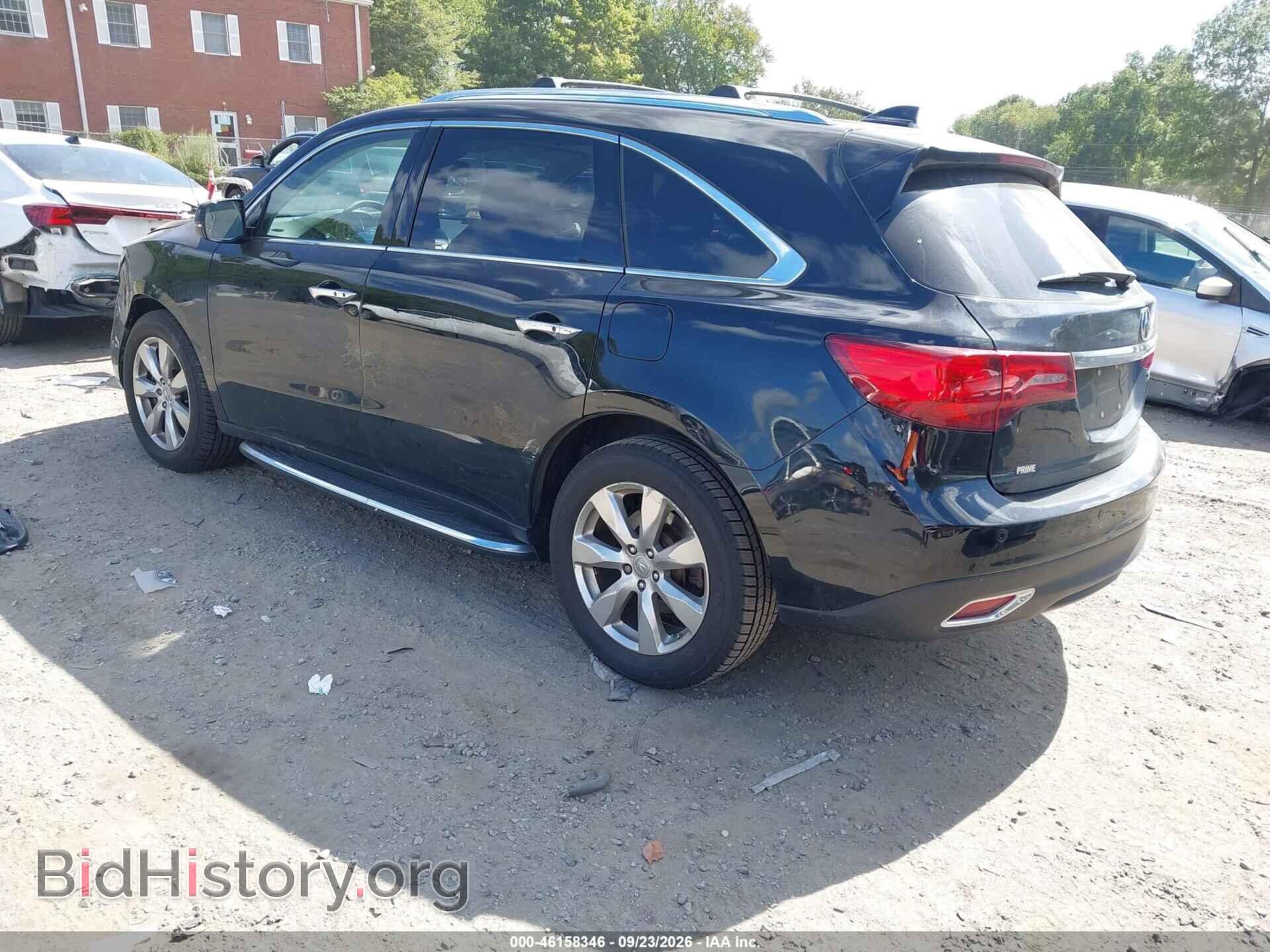 2014 ACURA MDX - VIN: 5FRYD4H84EB034538 - Photo 3