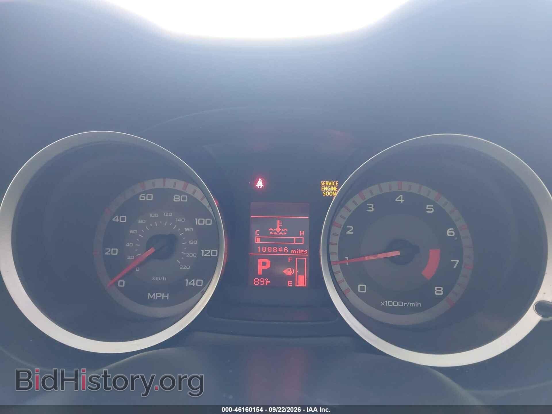 2008 MITSUBISHI LANCER - VIN: JA3AU86U98U029548 - Фото 7