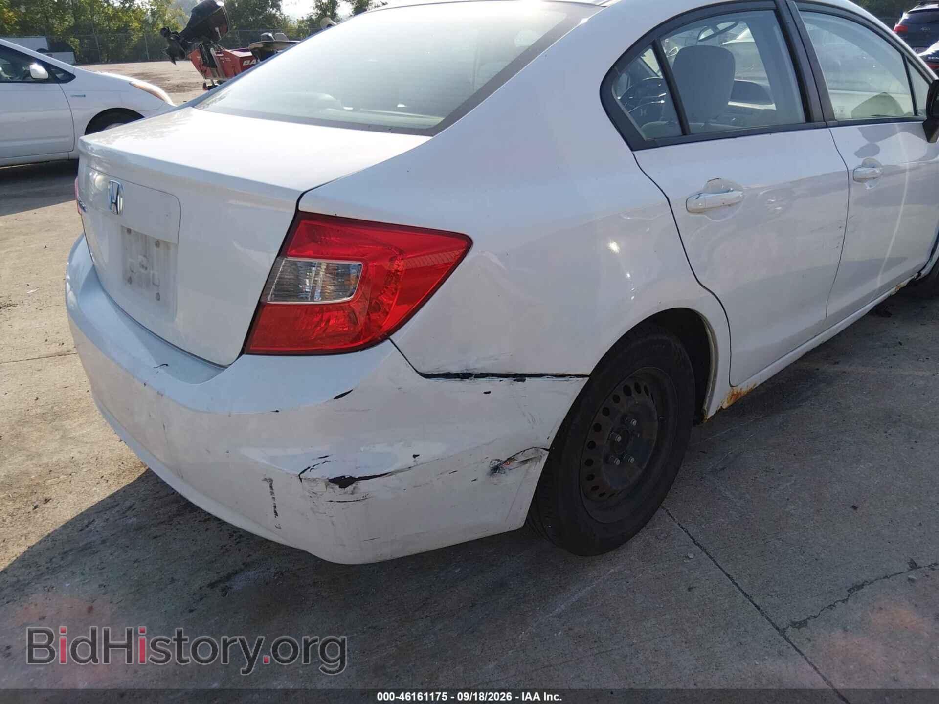 2012 HONDA CIVIC - VIN: 2HGFB2F58CH335298 - Фото 6