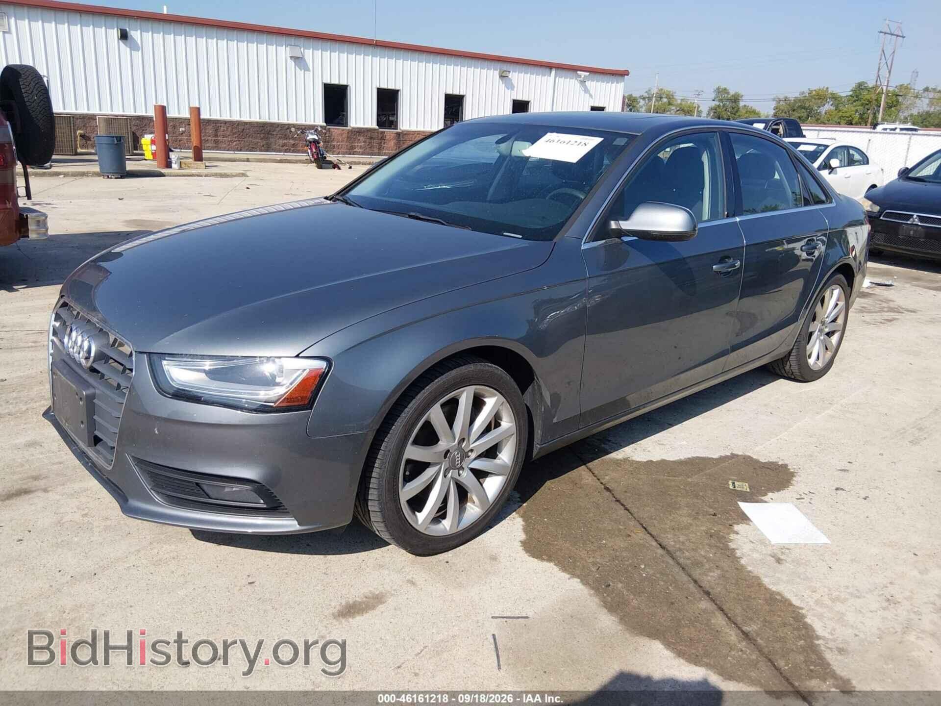 2013 AUDI A4 - VIN: WAUFFAFL2DN030851 - Фото 2