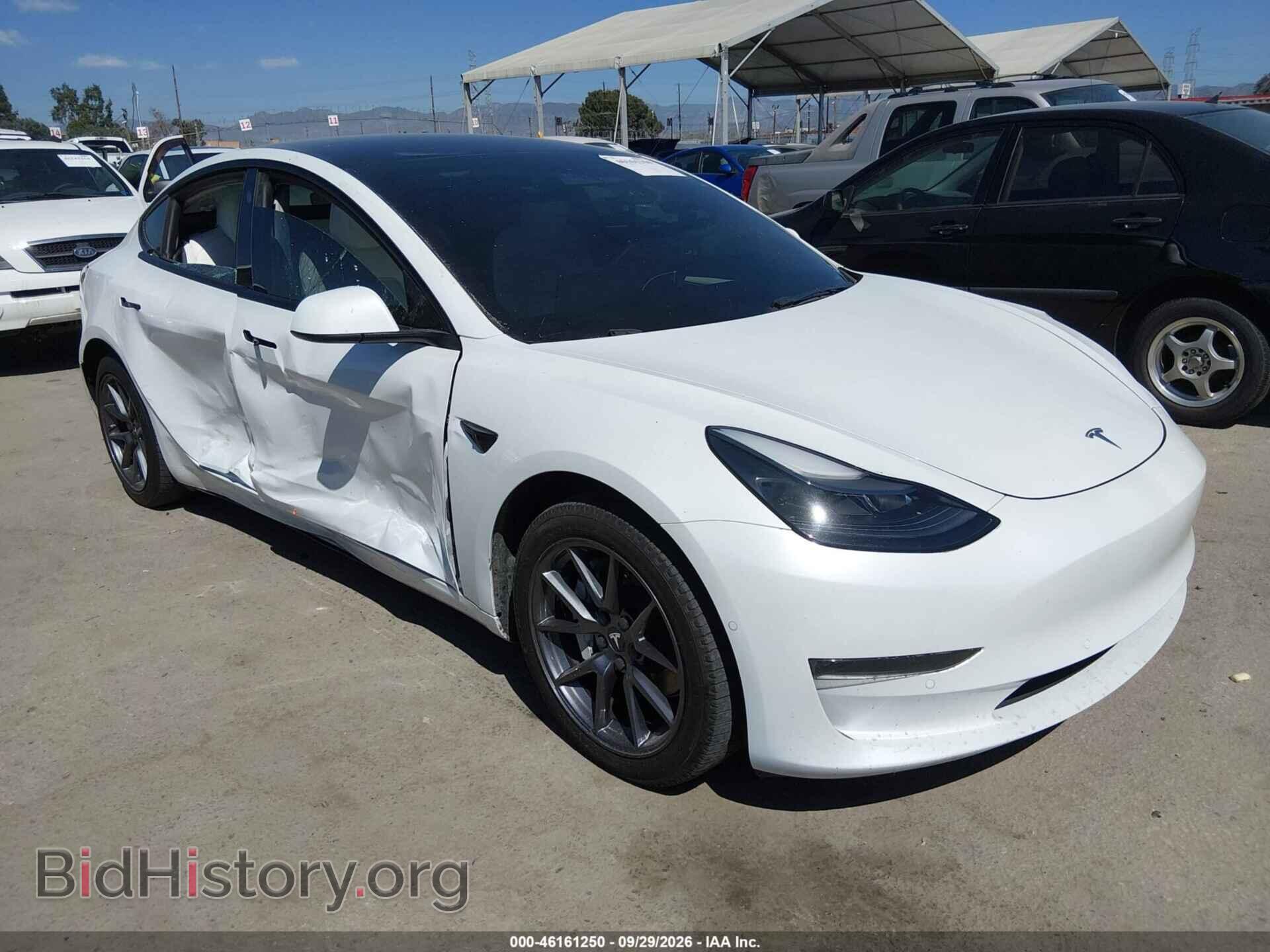Фотография 5YJ3E1EA2NF374673 - TESLA MODEL 3 2022