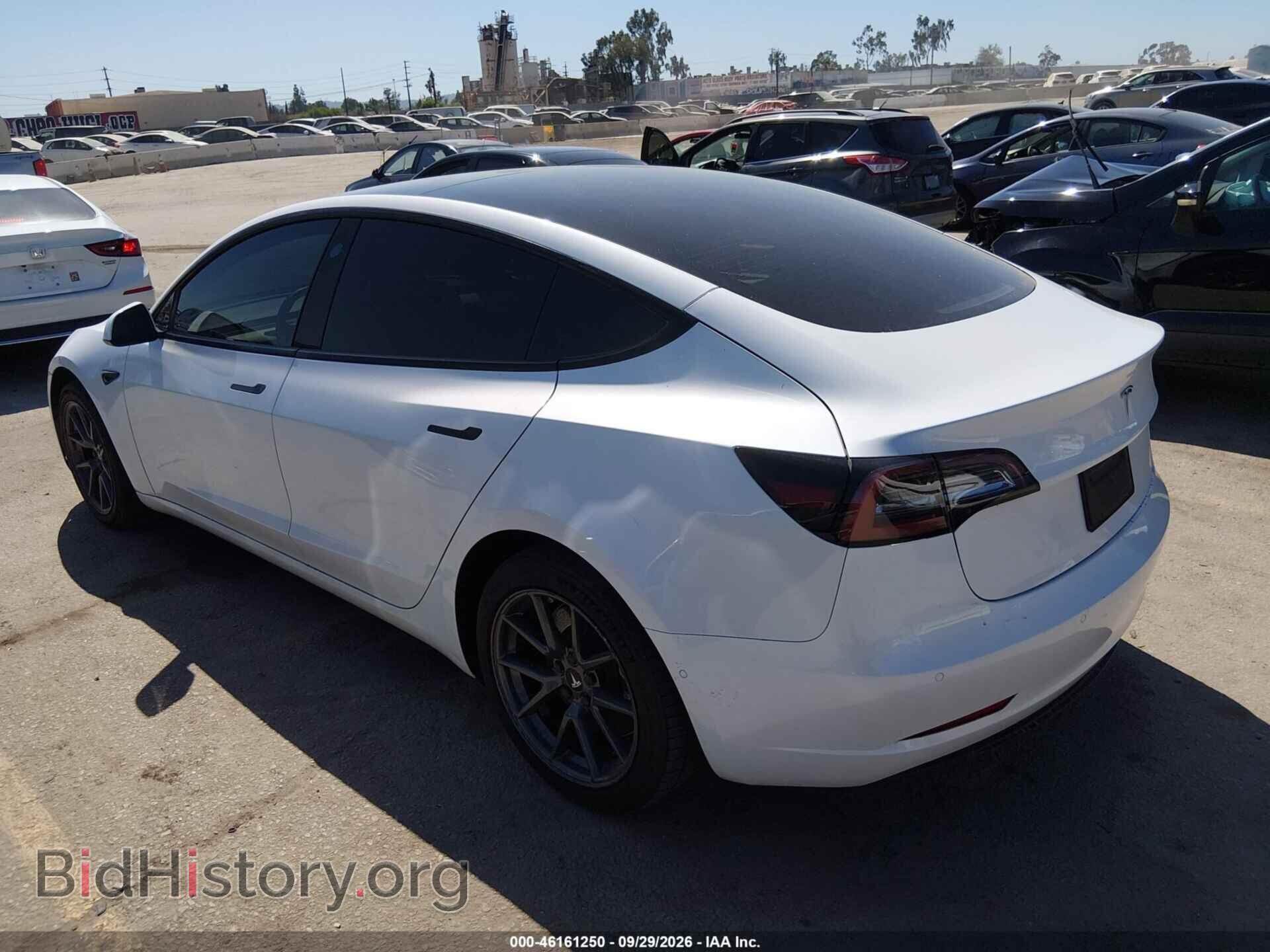 2022 TESLA MODEL 3 - VIN: 5YJ3E1EA2NF374673 - Фото 3