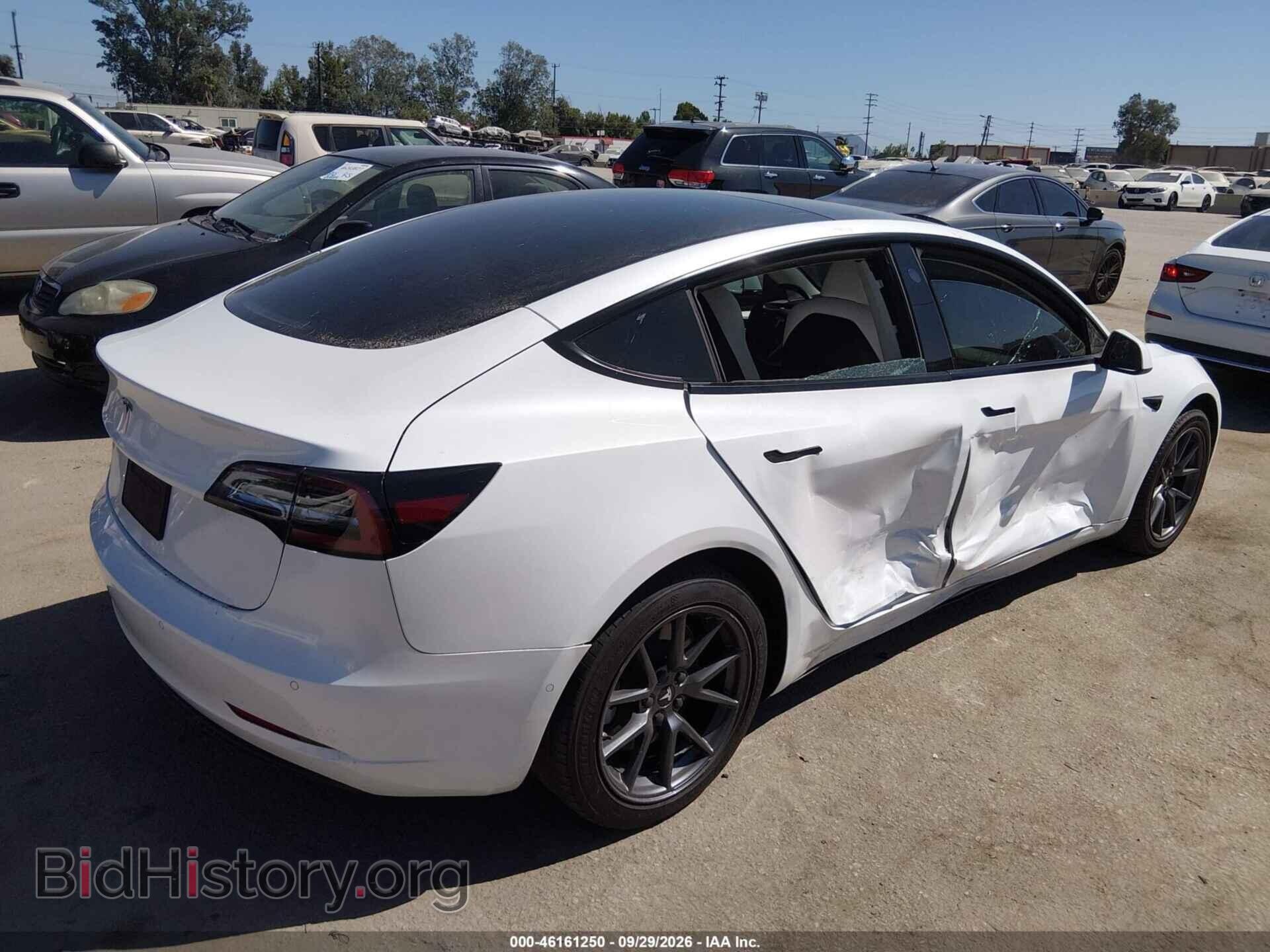 2022 TESLA MODEL 3 - VIN: 5YJ3E1EA2NF374673 - Фото 4