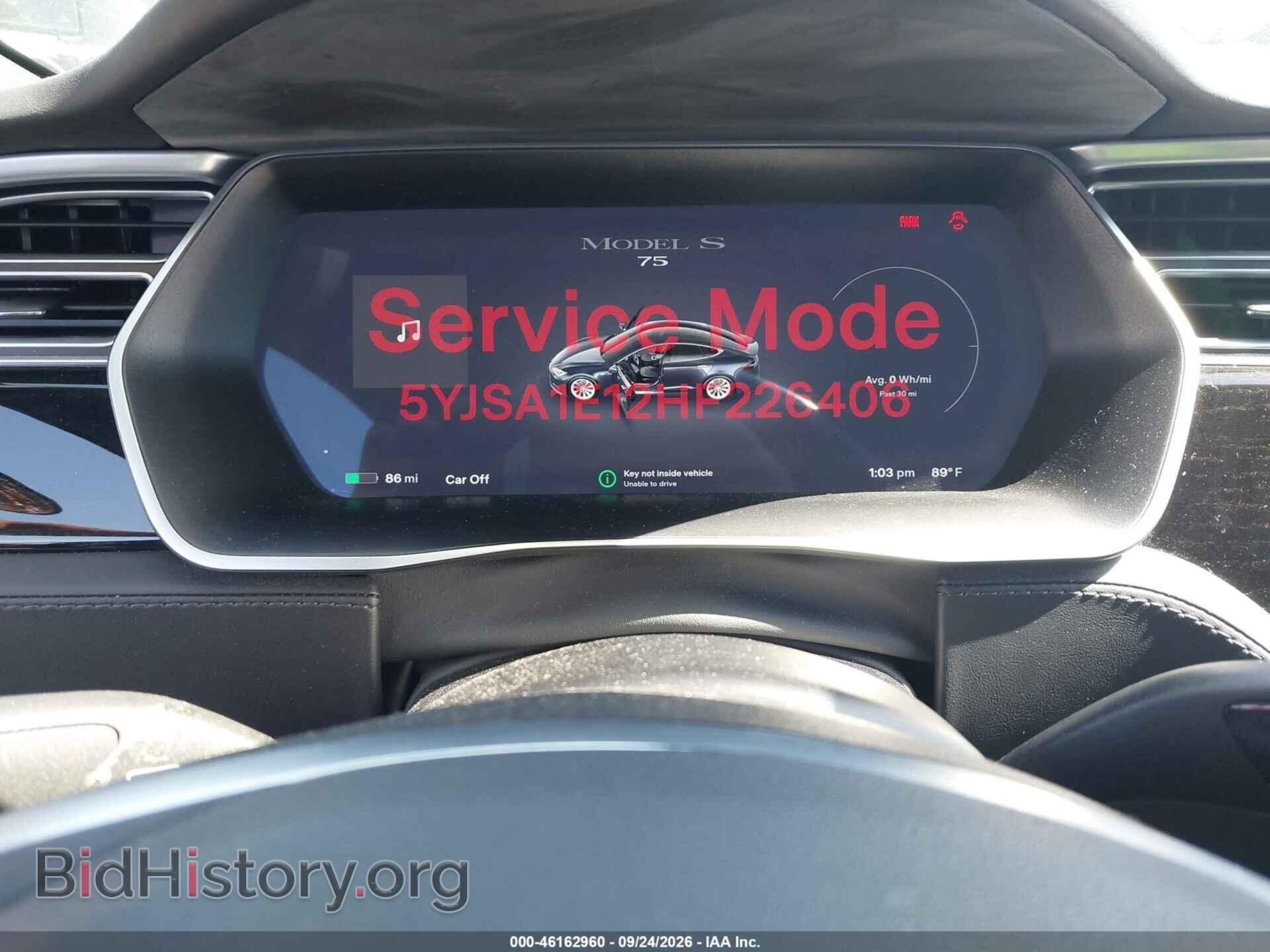 2017 TESLA MODEL S - VIN: 5YJSA1E12HF226406 - Photo 7
