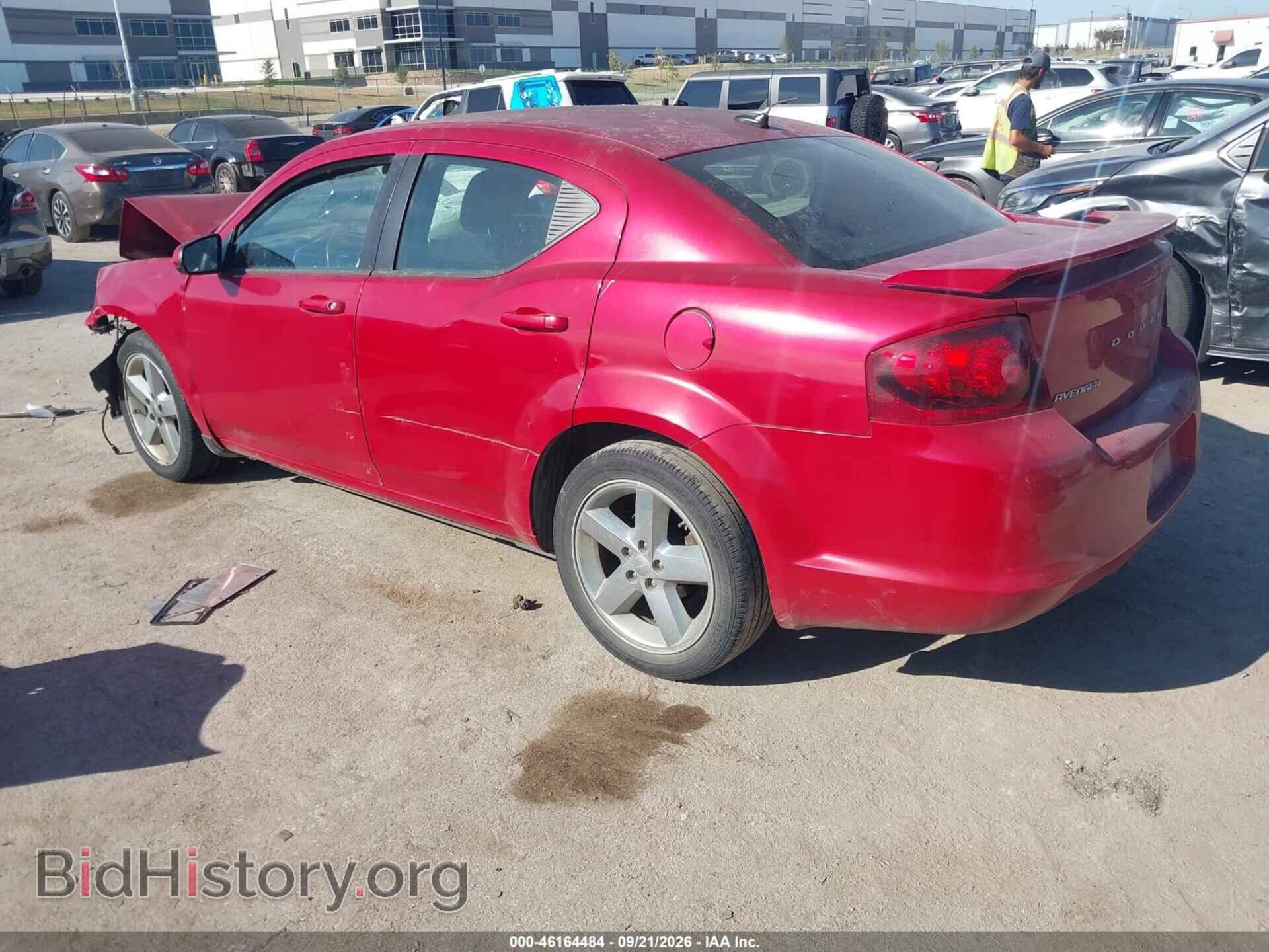 2013 DODGE AVENGER - VIN: 1C3CDZCGXDN548437 - Фото 3