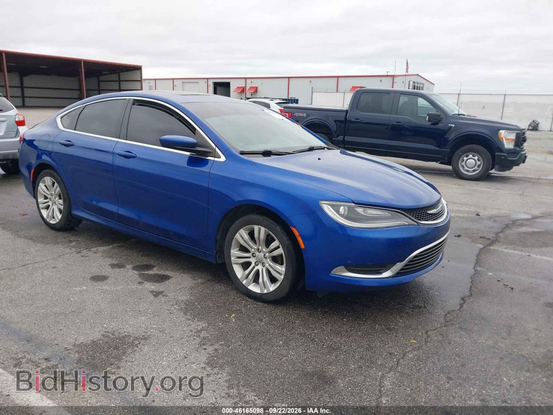 Фотография 1C3CCCAB9FN560007 - CHRYSLER 200 2015