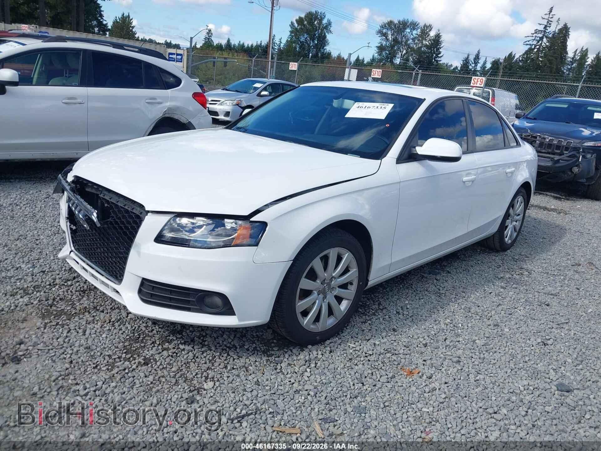 2012 AUDI A4 - VIN: WAUAFAFL5CA117983 - Фото 2