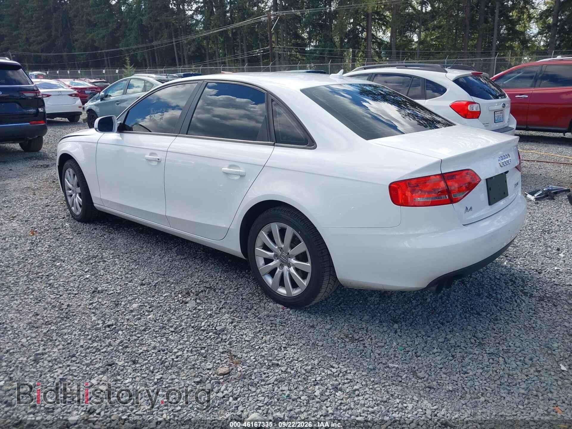 2012 AUDI A4 - VIN: WAUAFAFL5CA117983 - Фото 3