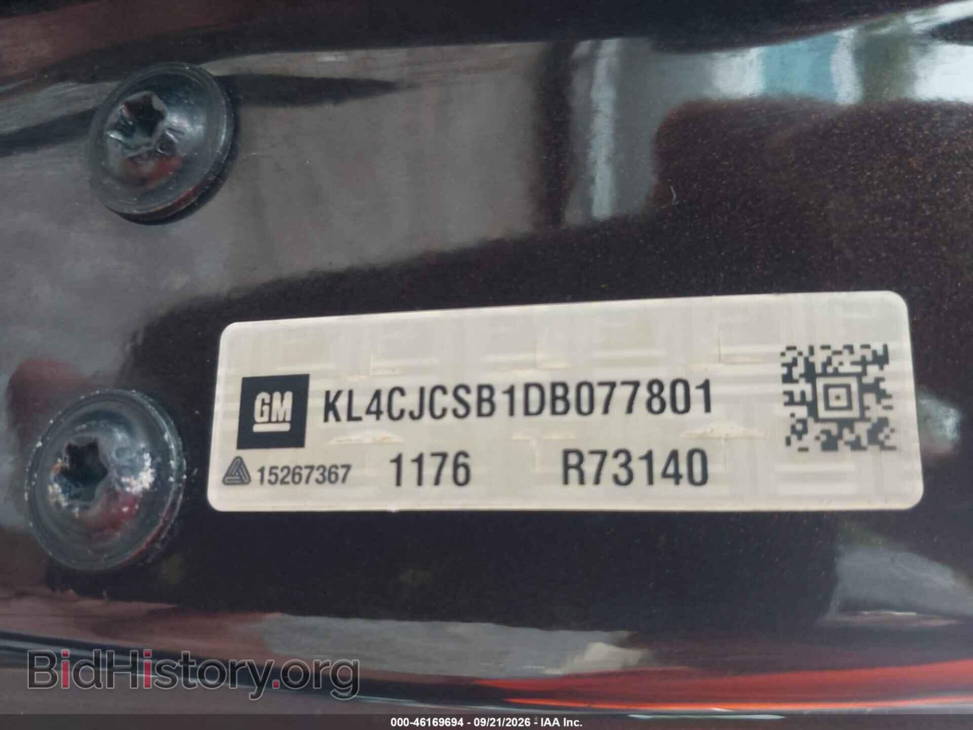 2013 BUICK ENCORE - VIN: KL4CJCSB1DB077801 - Photo 9