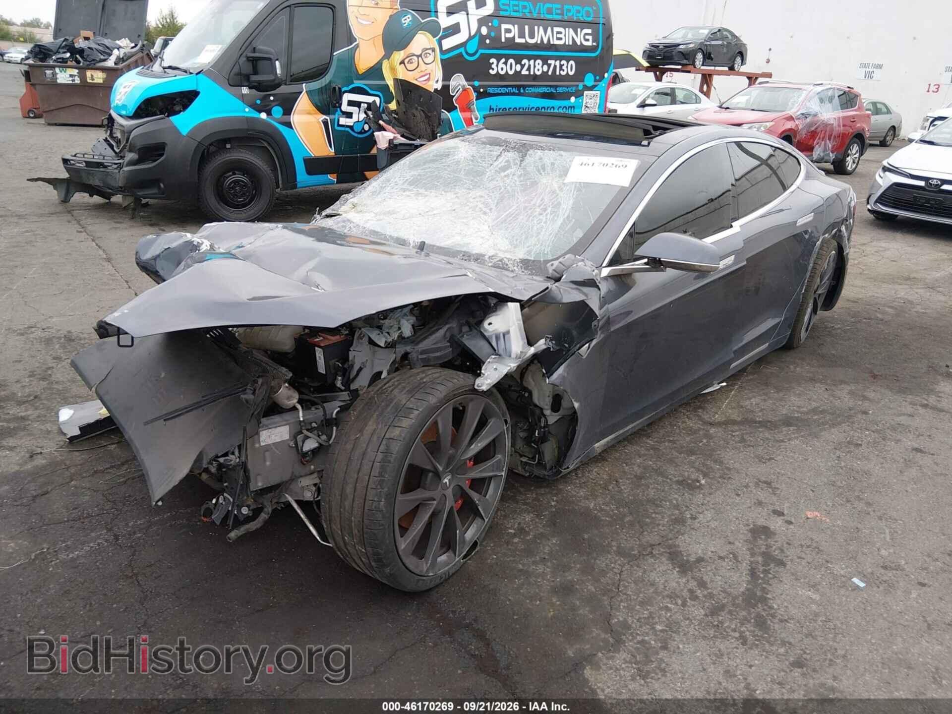 2018 TESLA MODEL S - VIN: 5YJSA1E45JF248111 - Фото 2