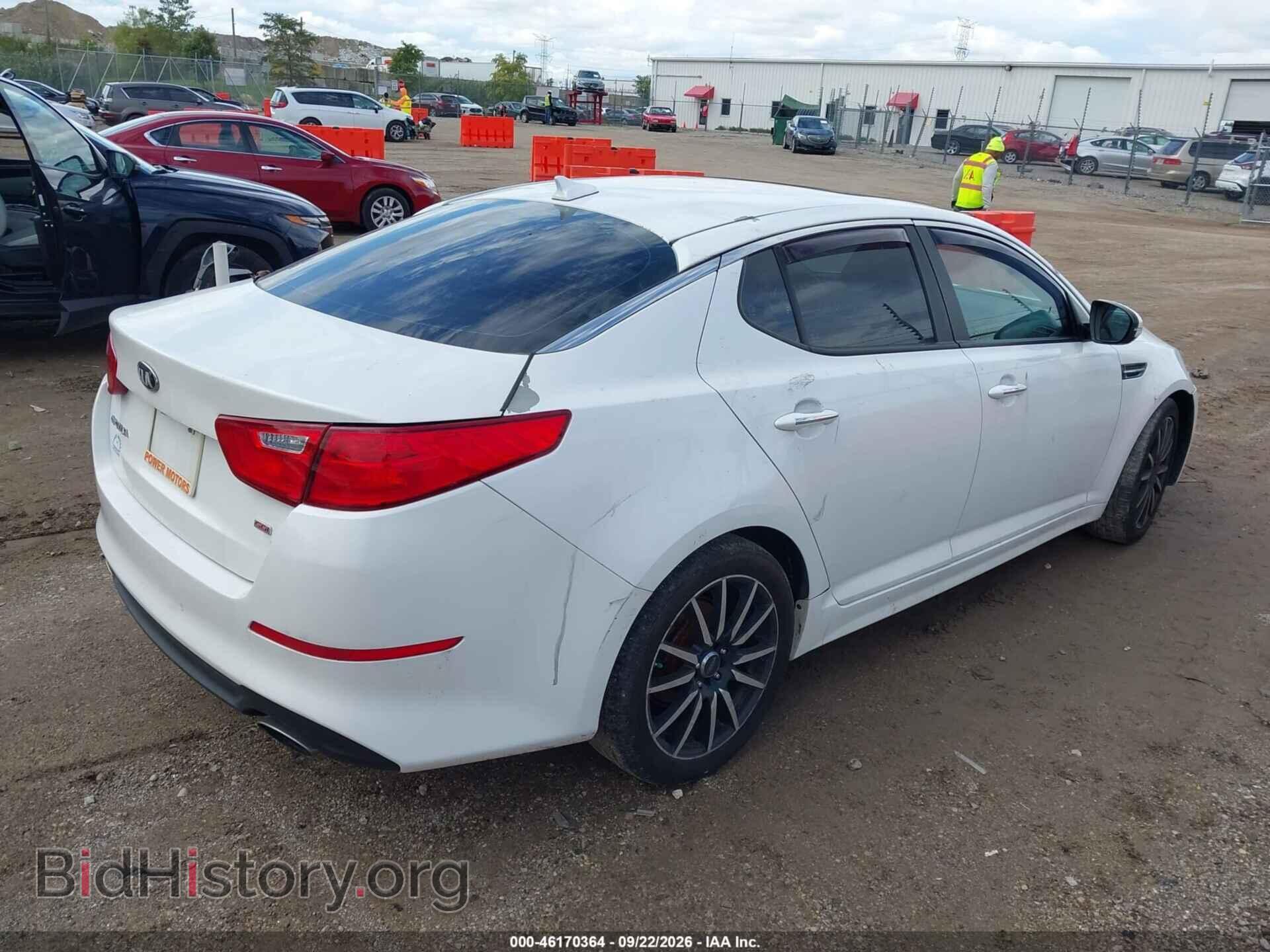 2014 KIA OPTIMA - VIN: 5XXGM4A74EG308347 - Фото 4