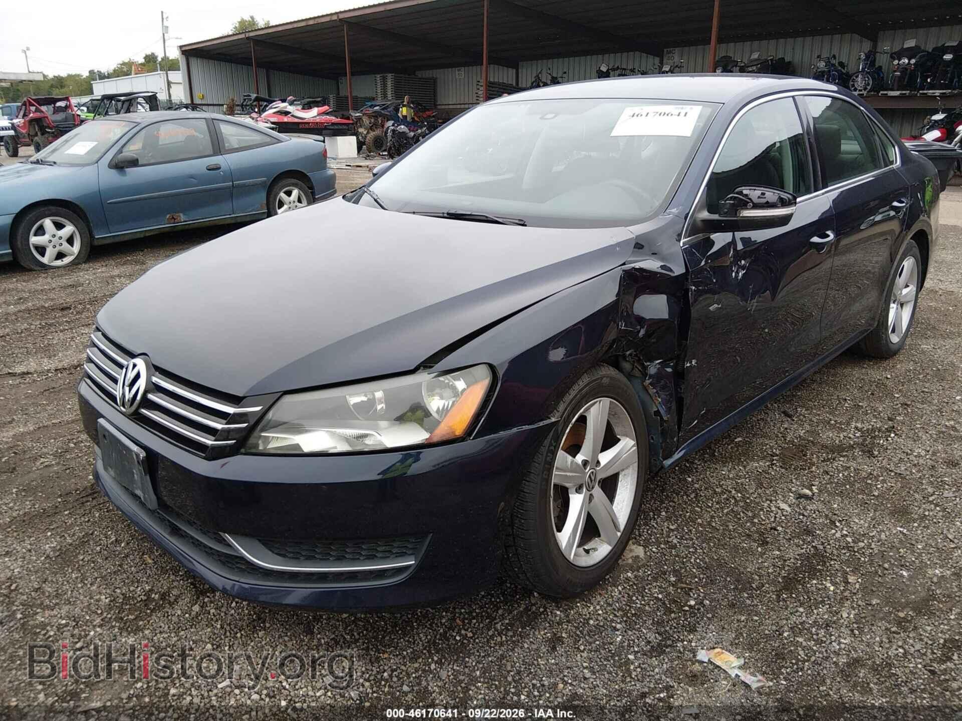 2014 VOLKSWAGEN PASSAT - VIN: 1VWBP7A36EC007074 - Фото 2