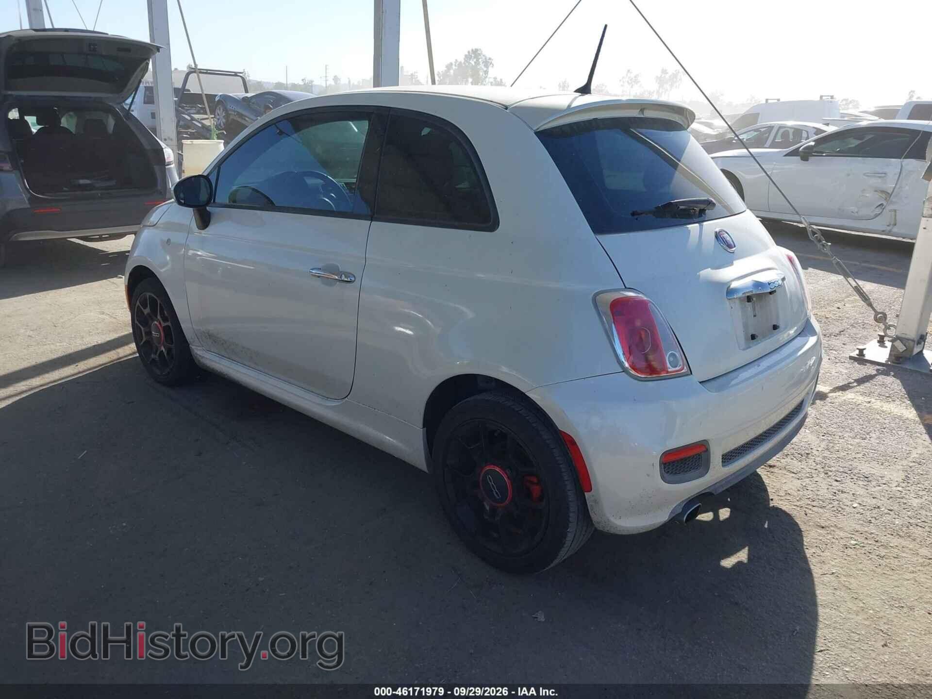 2015 FIAT 500 - VIN: 3C3CFFBR2FT741423 - Фото 3