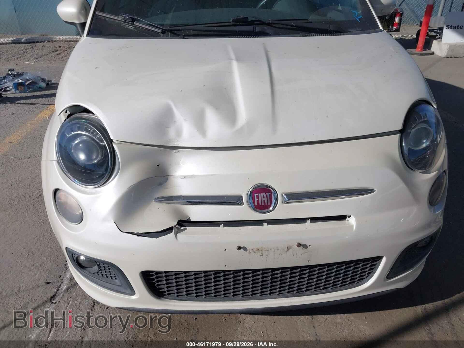 2015 FIAT 500 - VIN: 3C3CFFBR2FT741423 - Фото 6