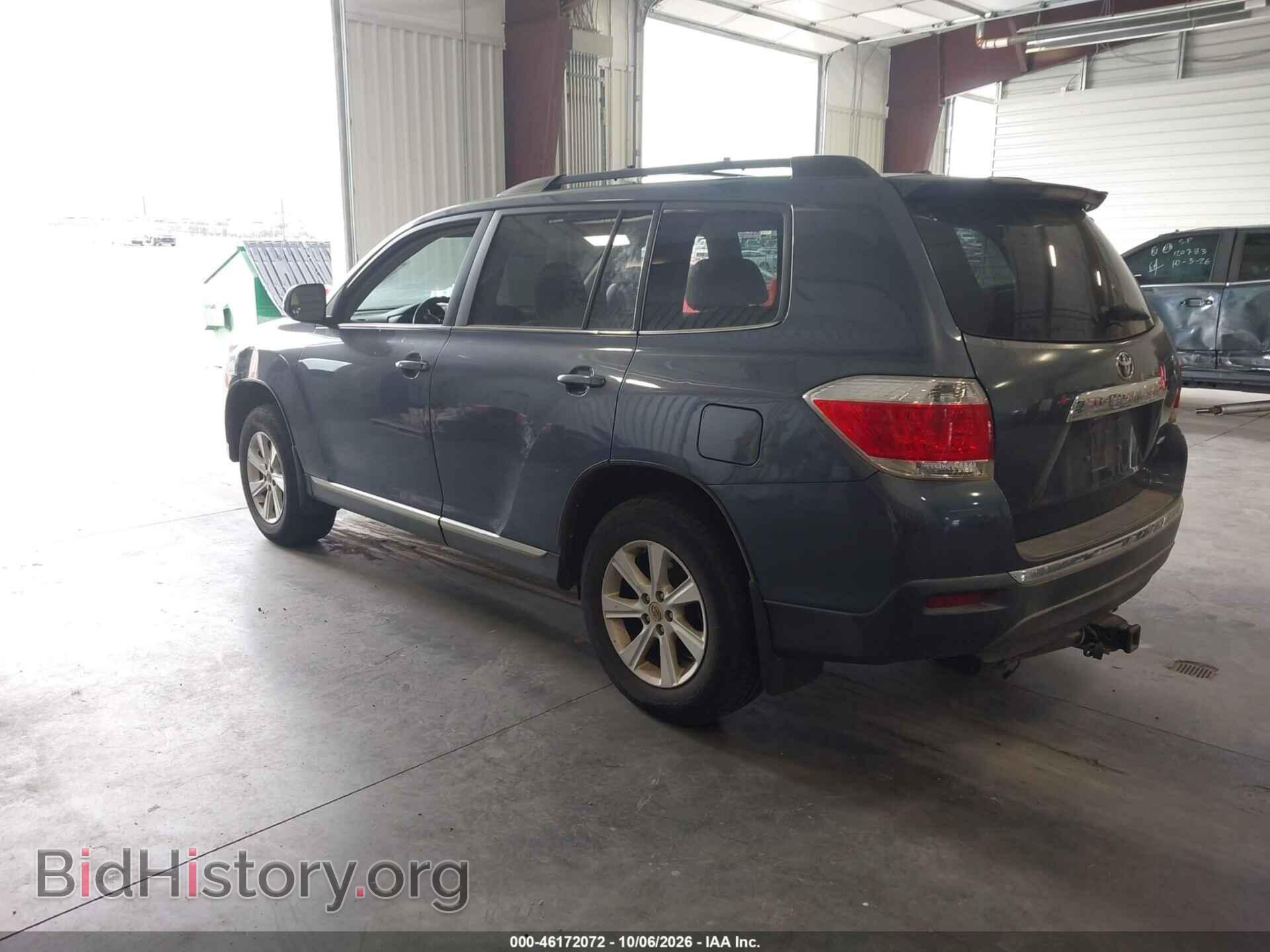 2012 TOYOTA HIGHLANDER - VIN: 5TDBK3EH2CS116661 - Фото 3