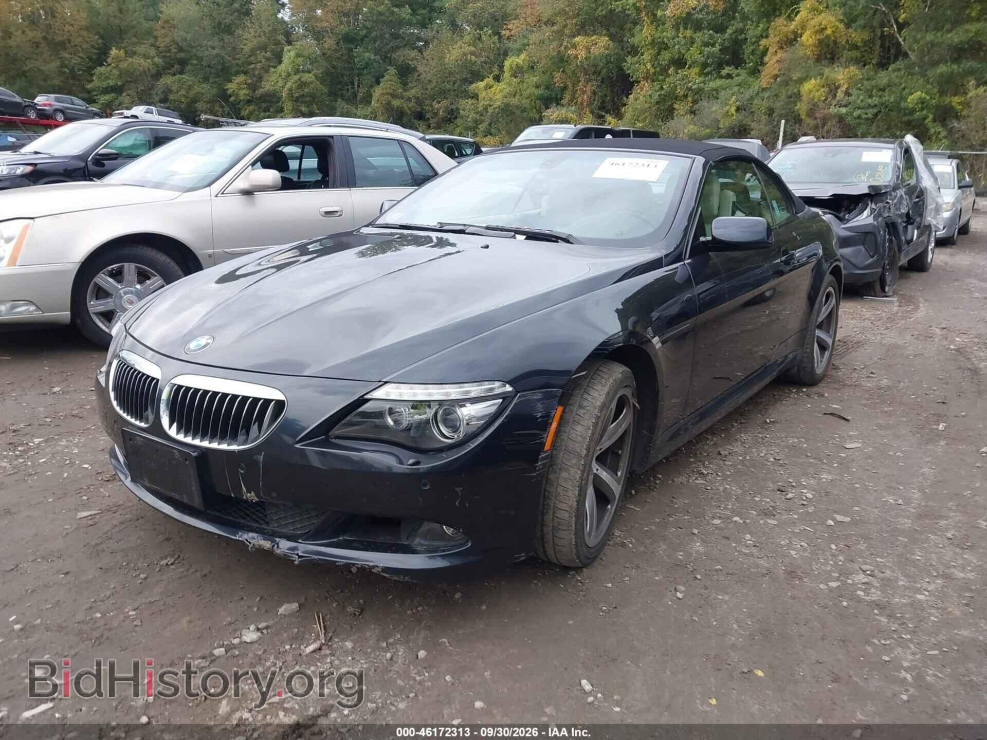 2009 BMW 650I - VIN: WBAEB53549CX64530 - Фото 2
