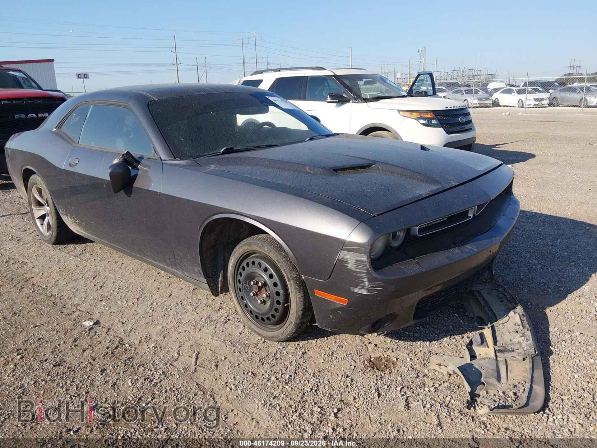 Photo 2C3CDZAG8GH100763 - DODGE CHALLENGER 2016