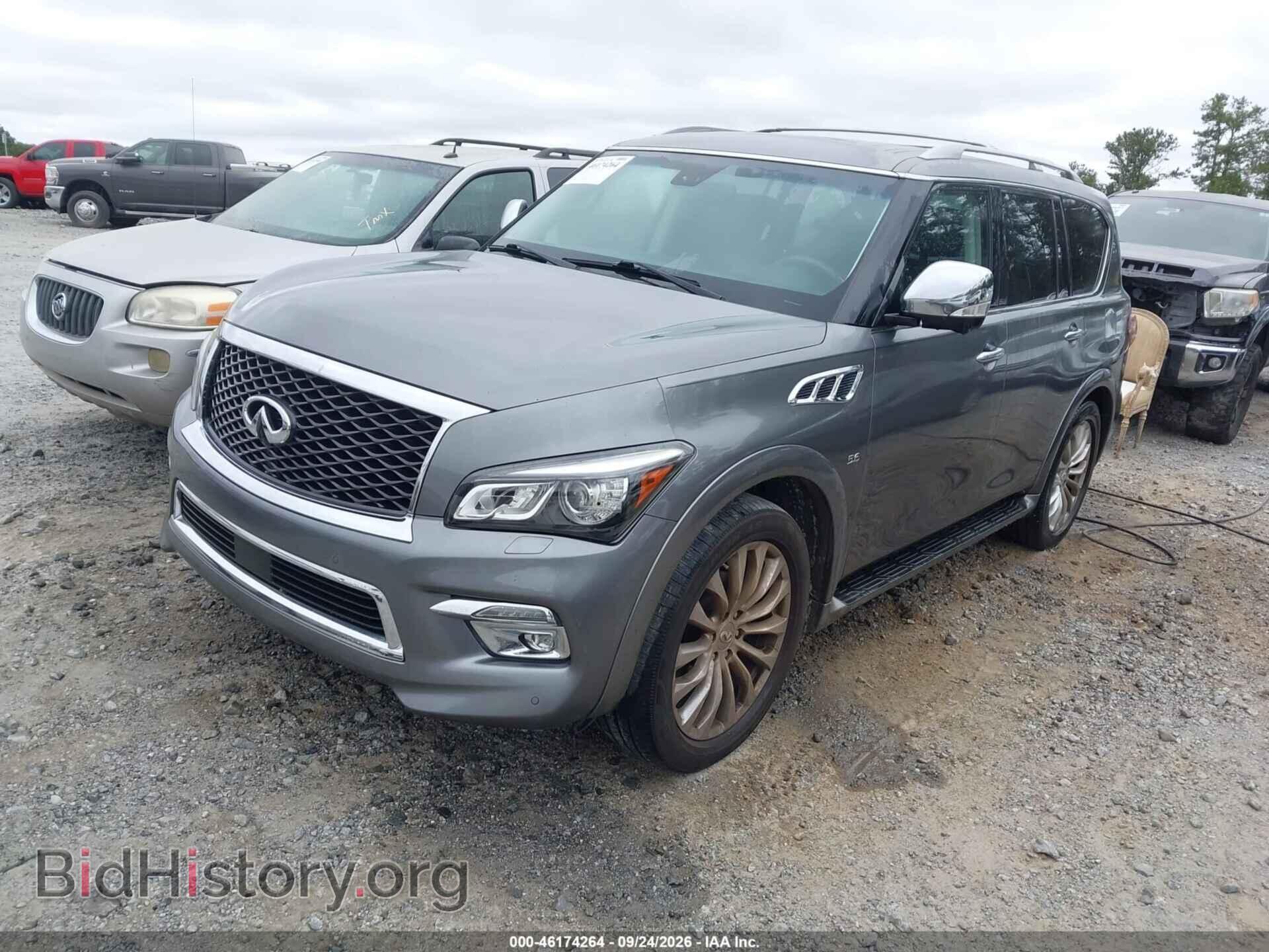 2016 INFINITI QX80 - VIN: JN8AZ2NF8G9613402 - Фото 2