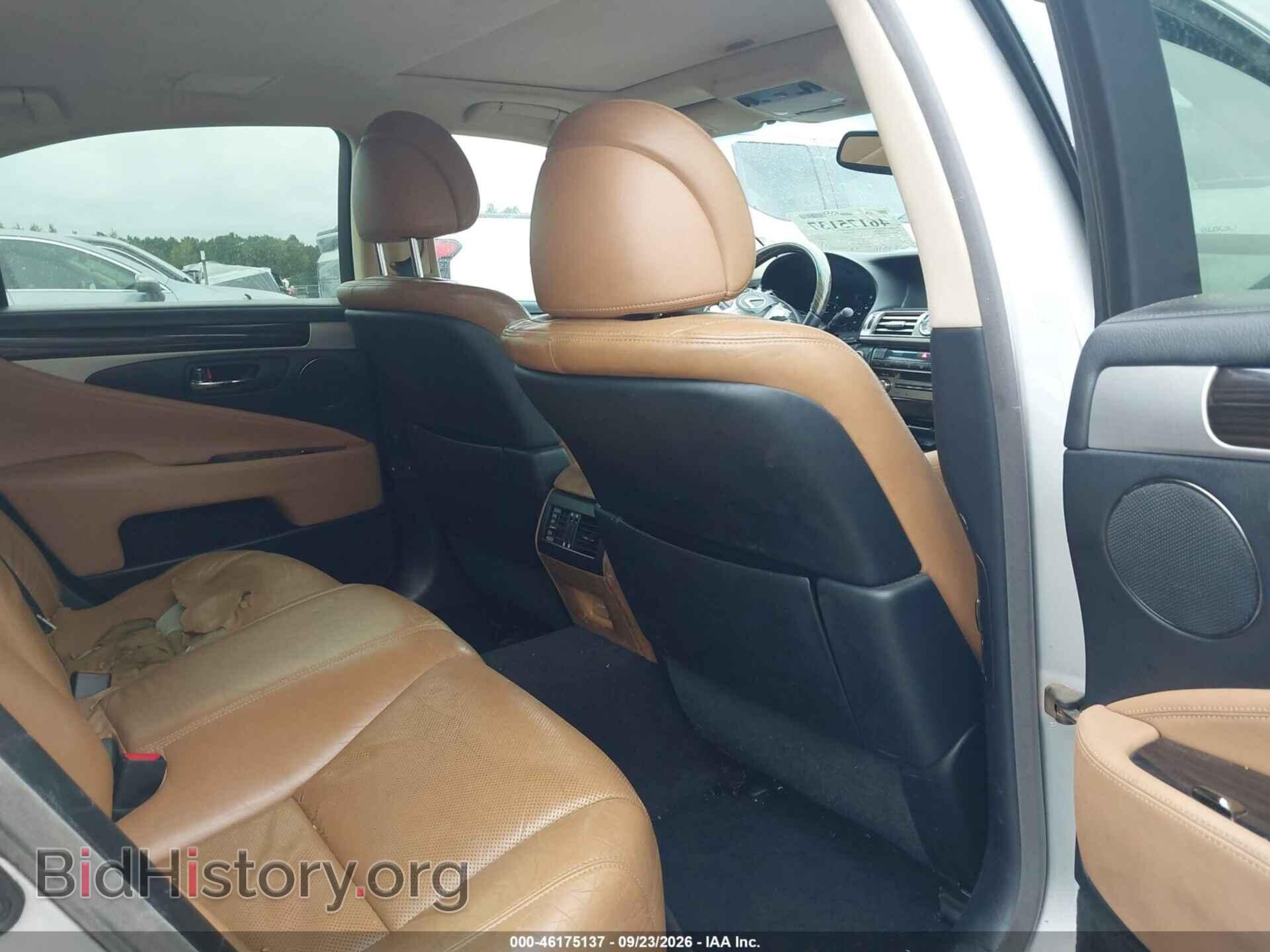 2013 LEXUS LS 460 - VIN: JTHBL5EF3D5116875 - Фото 8
