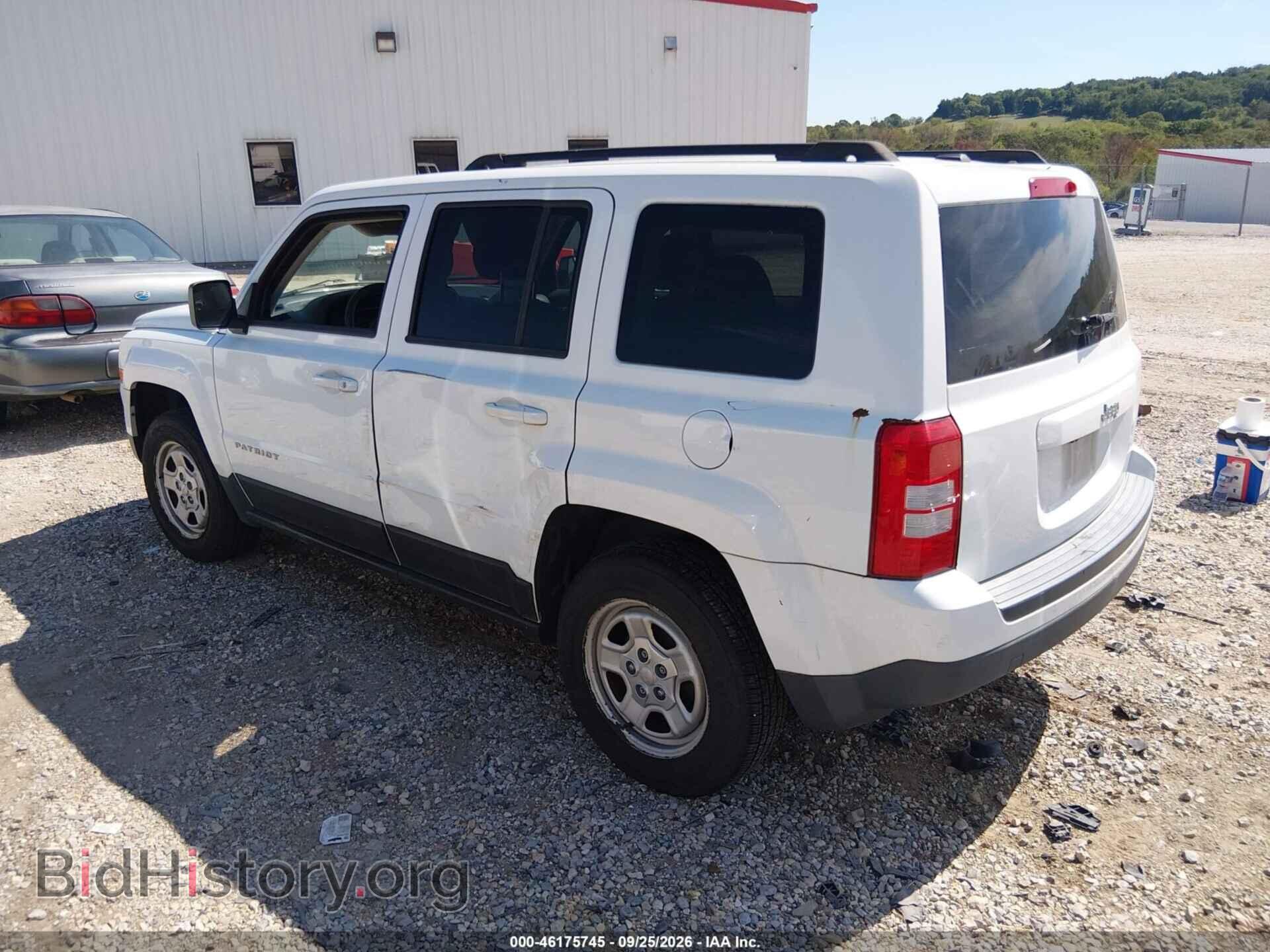 2016 JEEP PATRIOT - VIN: 1C4NJPBAXGD648675 - Фото 3
