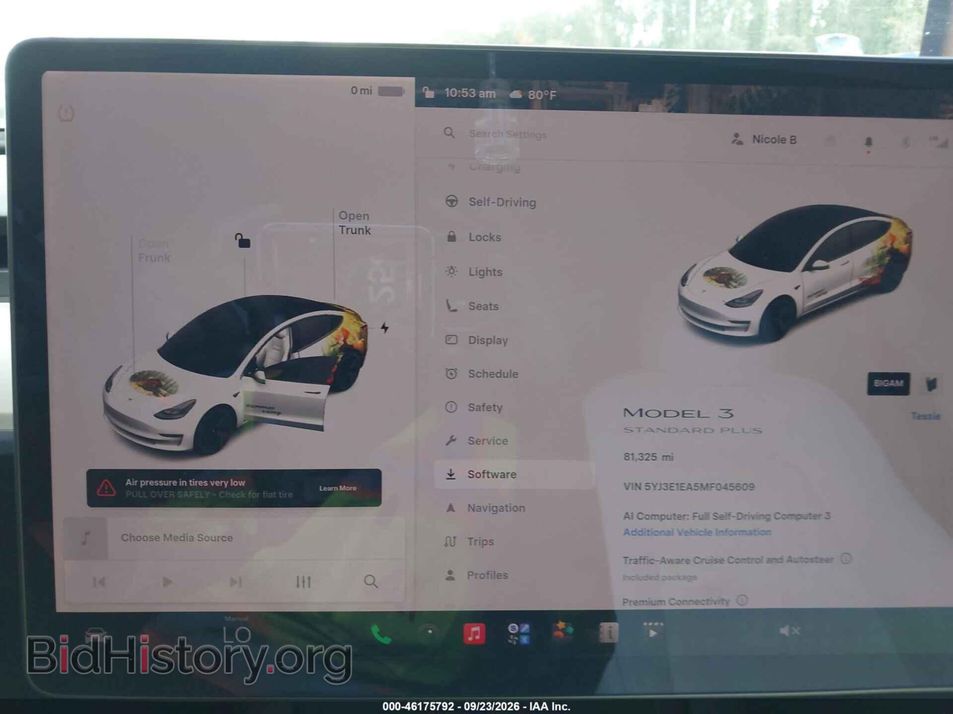 2021 TESLA MODEL 3 - VIN: 5YJ3E1EA5MF045609 - Photo 7