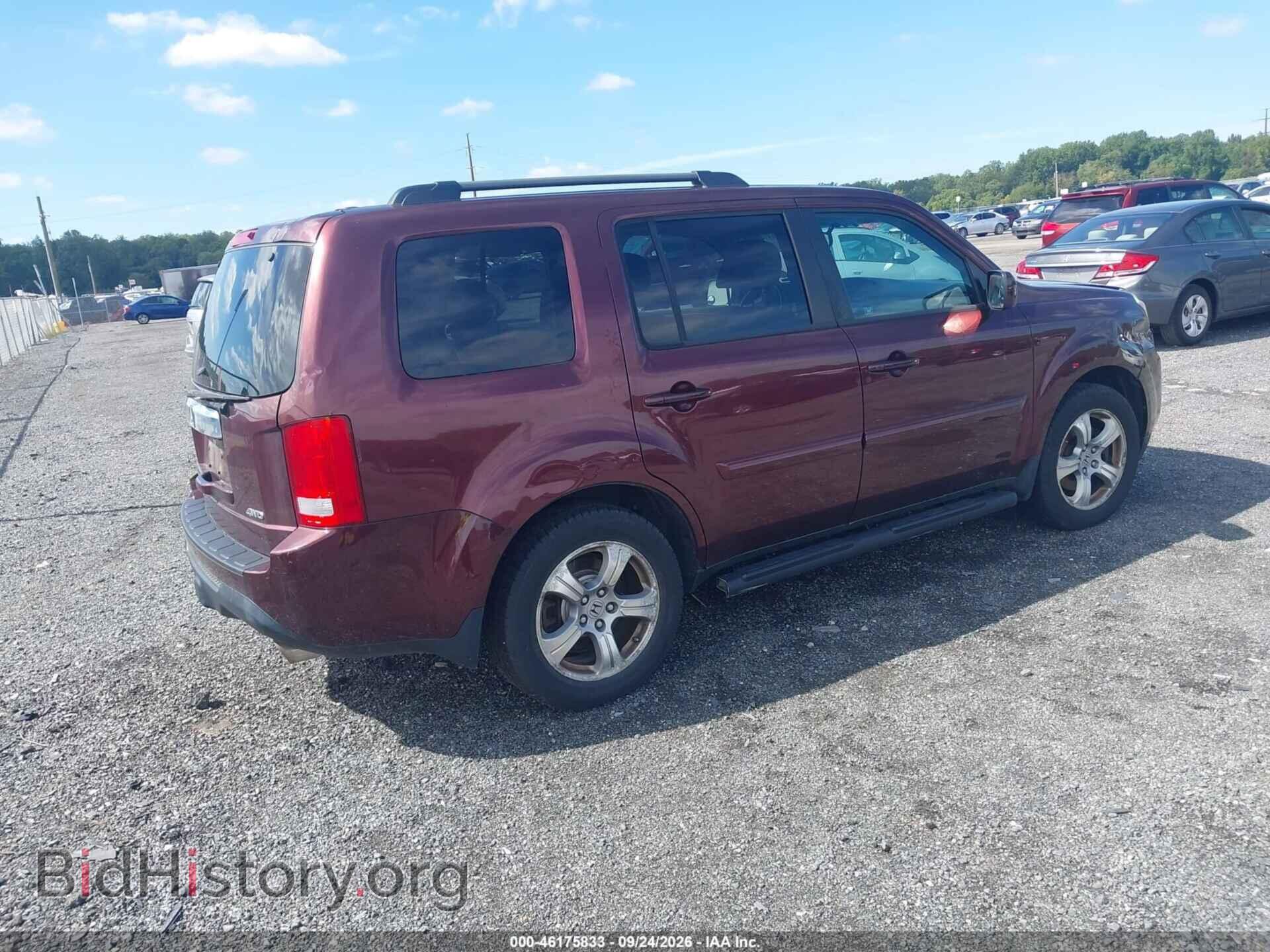 2012 HONDA PILOT - VIN: 5FNYF4H51CB062487 - Фото 4