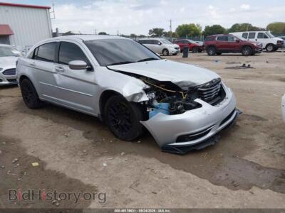 2012 Chrysler 200 LX, gray — VIN 1C3CCBAB3CN228733, IAAI