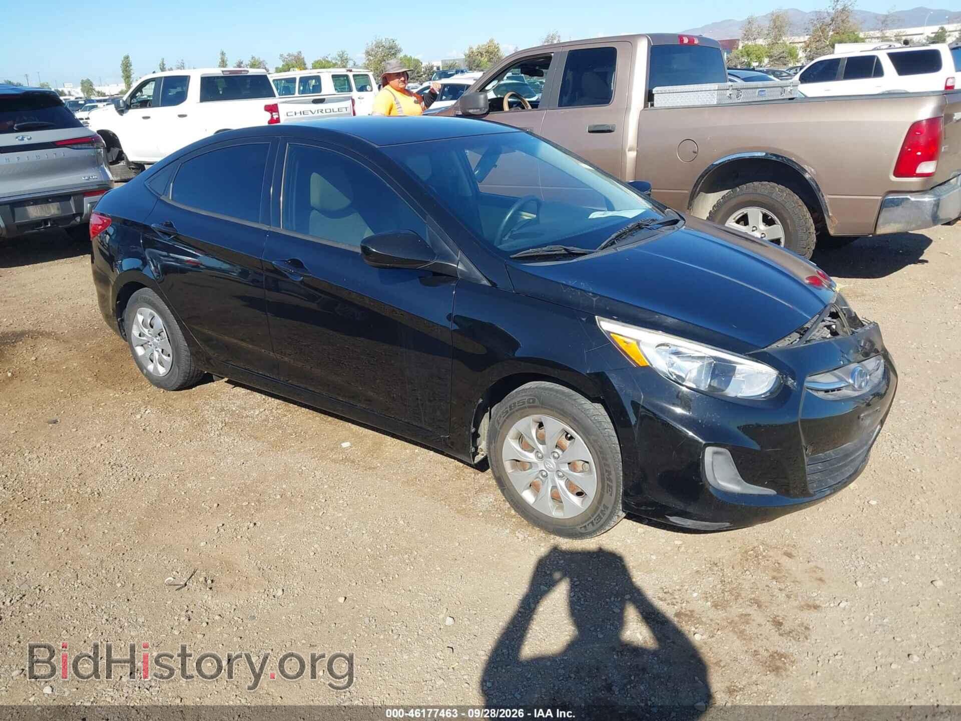Photo KMHCT4AE8GU121895 - HYUNDAI ACCENT 2016