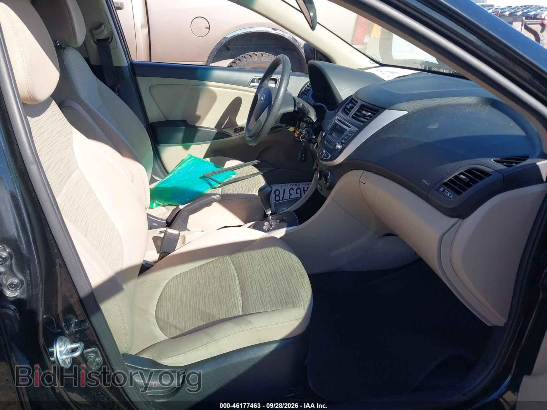 2016 HYUNDAI ACCENT - VIN: KMHCT4AE8GU121895 - Фото 5