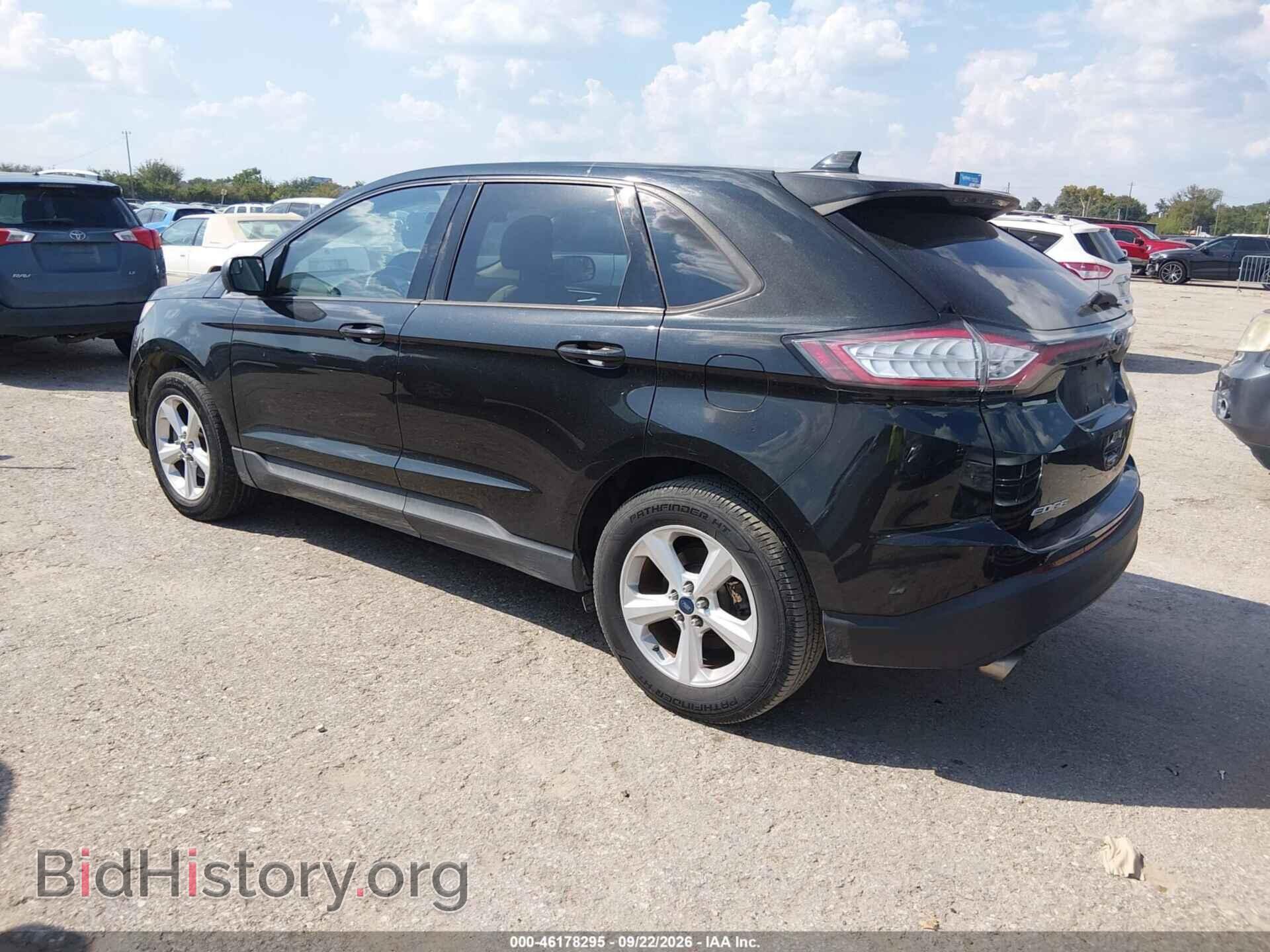 2015 FORD EDGE - VIN: 2FMTK3G90FBB48522 - Фото 3
