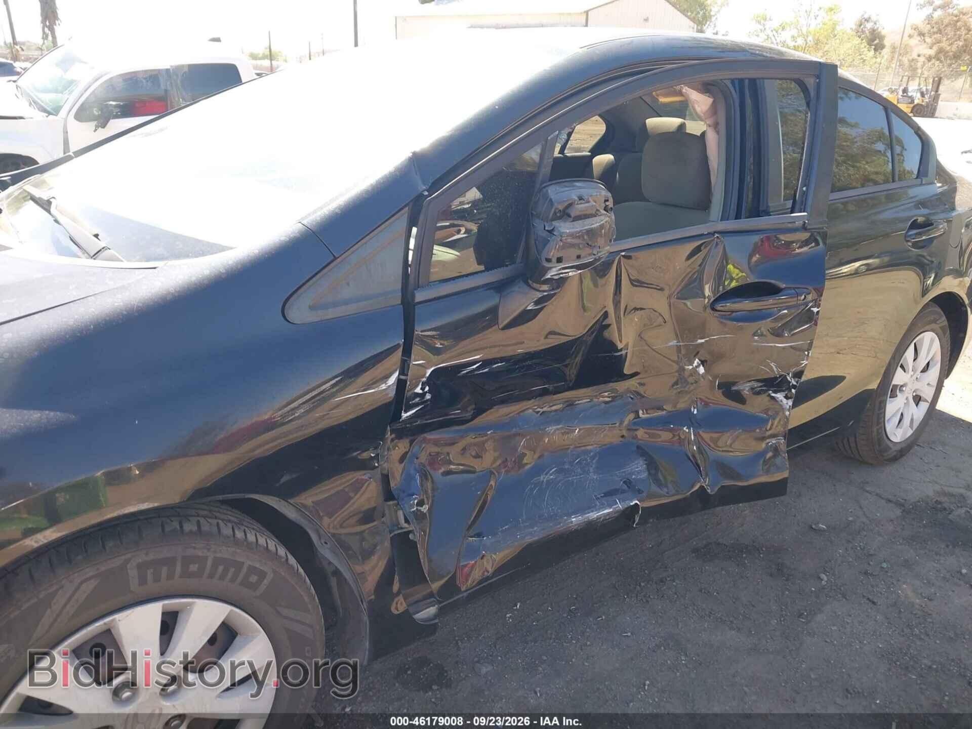 2012 HONDA CIVIC - VIN: 2HGFB2F59CH311656 - Фото 6
