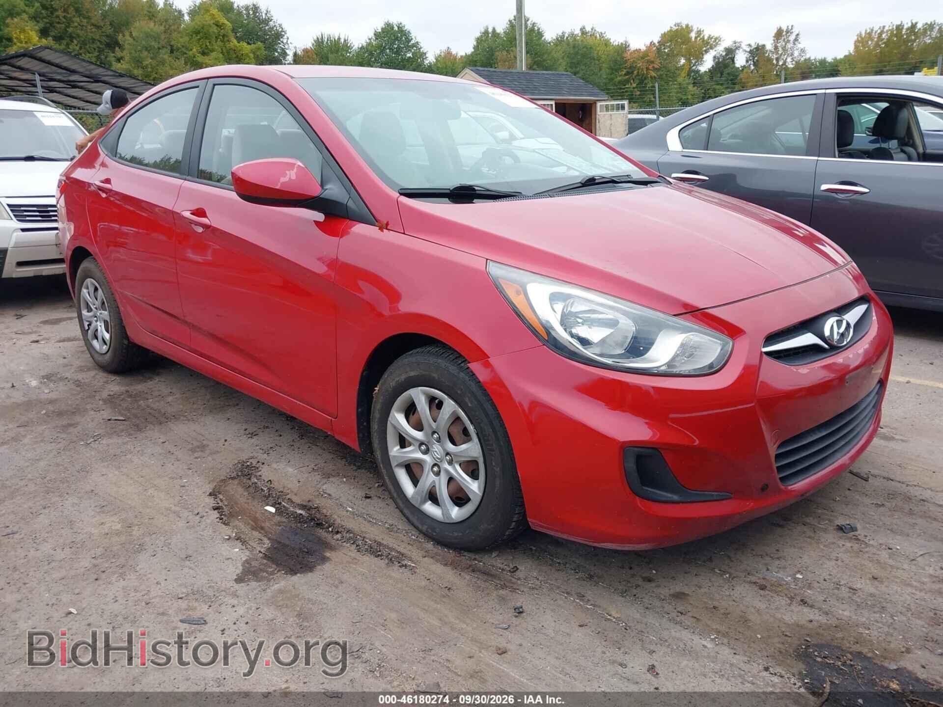 Photo KMHCT4AEXCU172521 - HYUNDAI ACCENT 2012