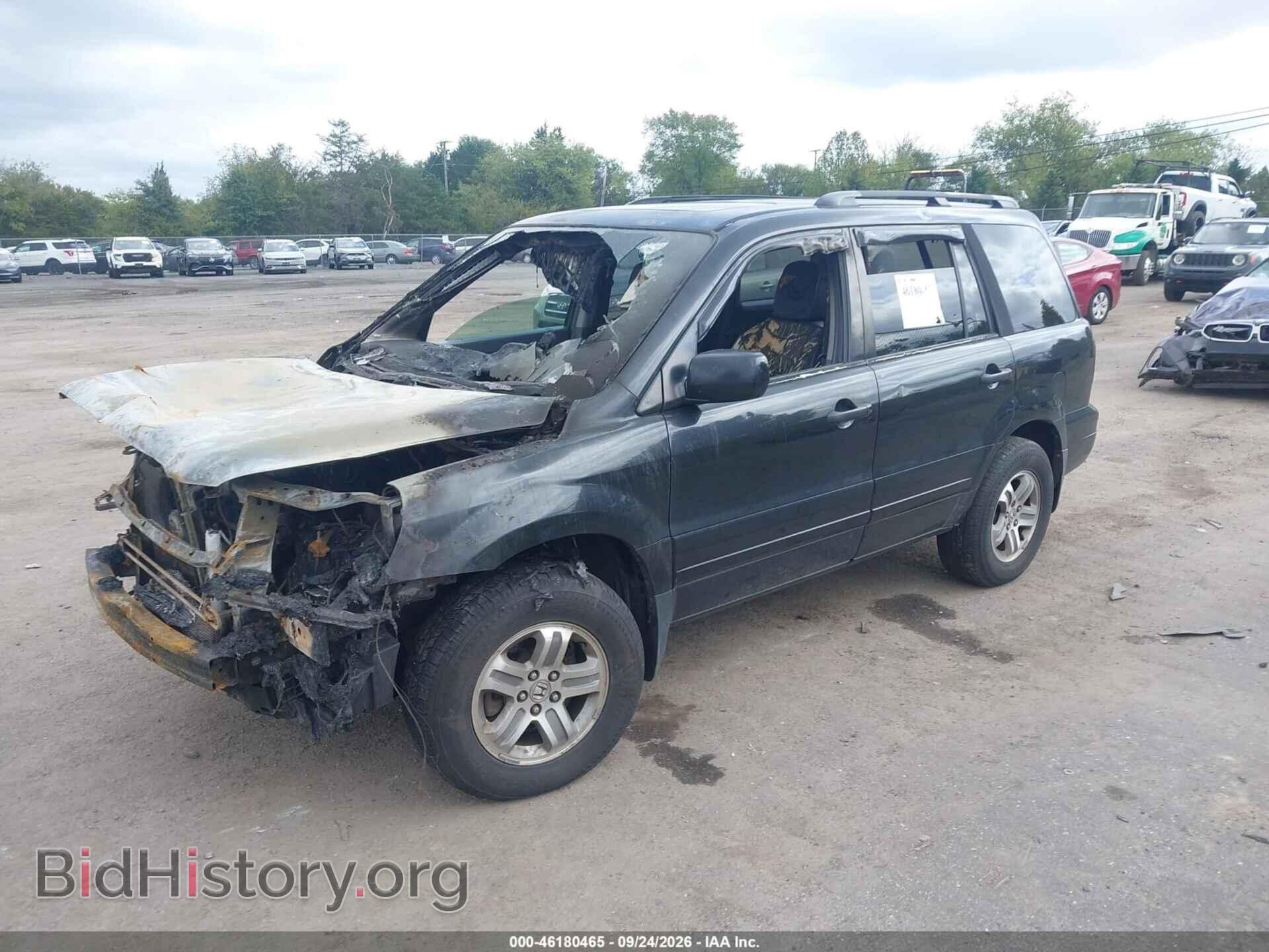 2005 HONDA PILOT - VIN: 2HKYF18725H553123 - Фото 2