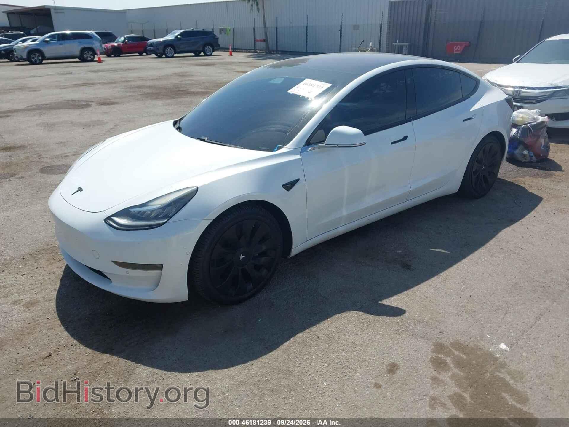 2018 TESLA MODEL 3 - VIN: 5YJ3E1EA5JF052037 - Фото 2