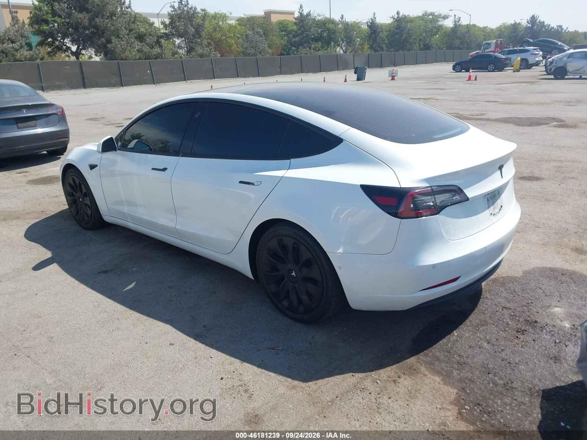 2018 TESLA MODEL 3 - VIN: 5YJ3E1EA5JF052037 - Фото 3