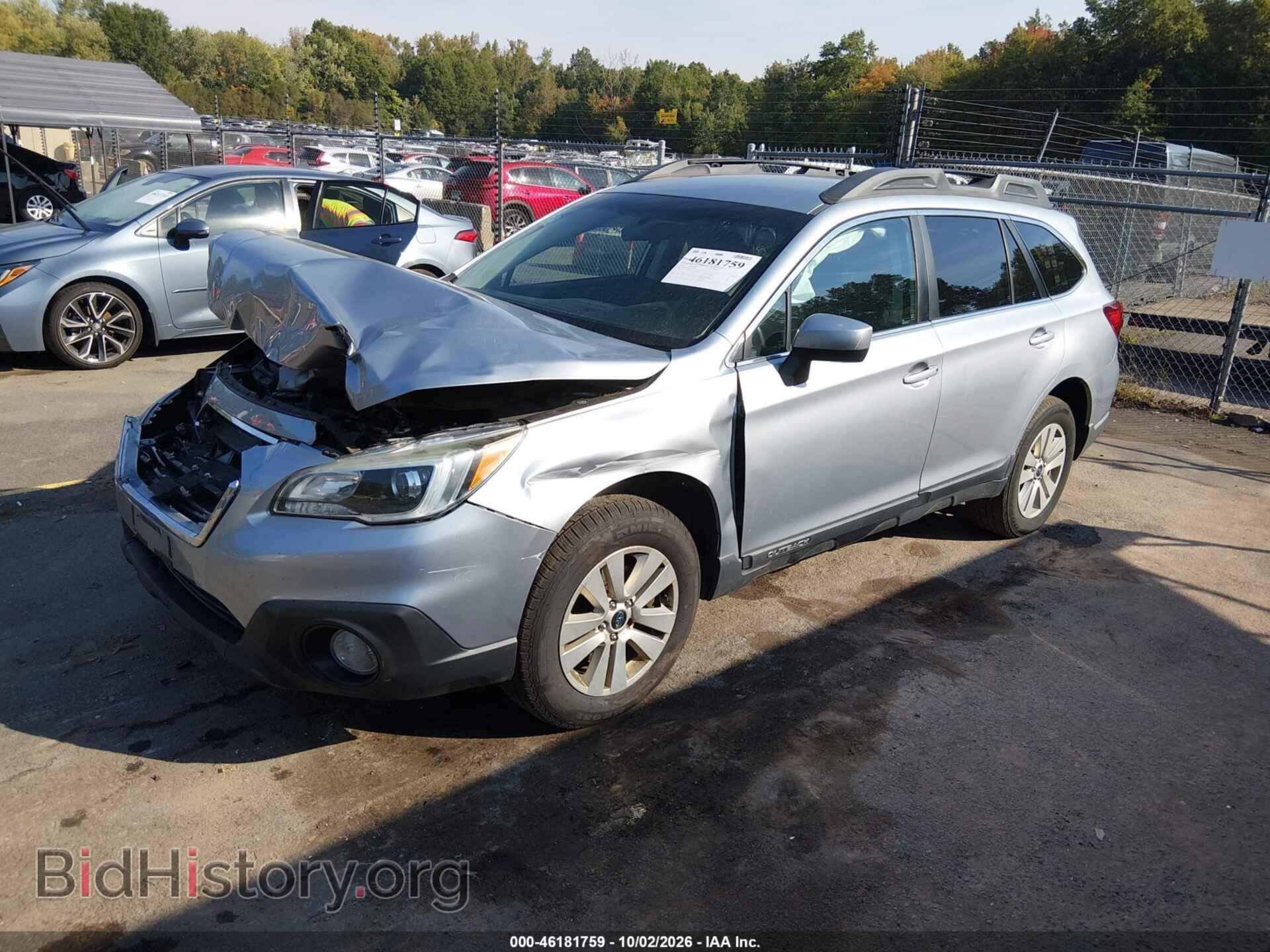 2016 SUBARU OUTBACK - VIN: 4S4BSACC2G3263657 - Фото 2