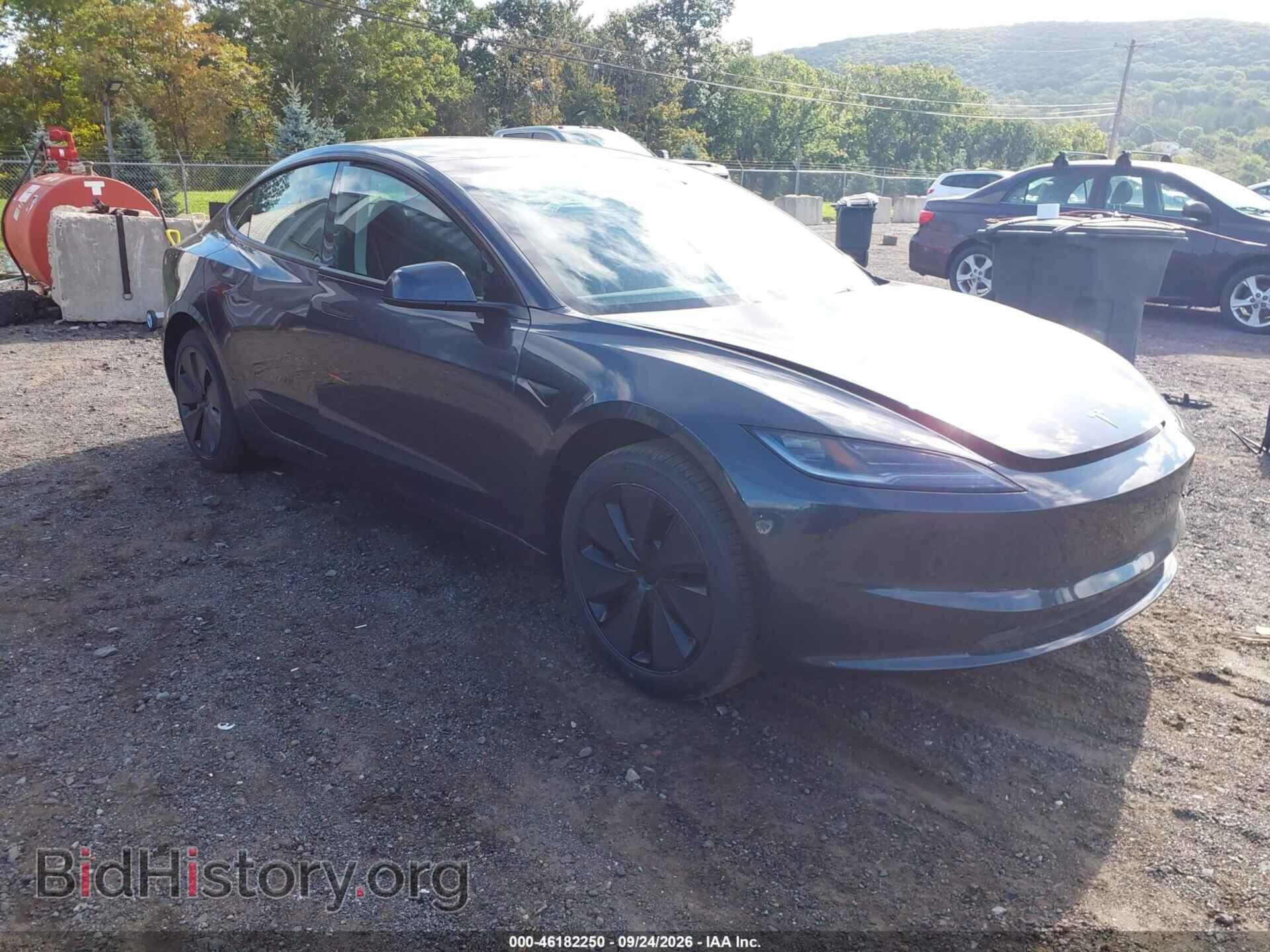 Photo 5YJ3E1EA7SF040277 - TESLA MODEL 3 2025